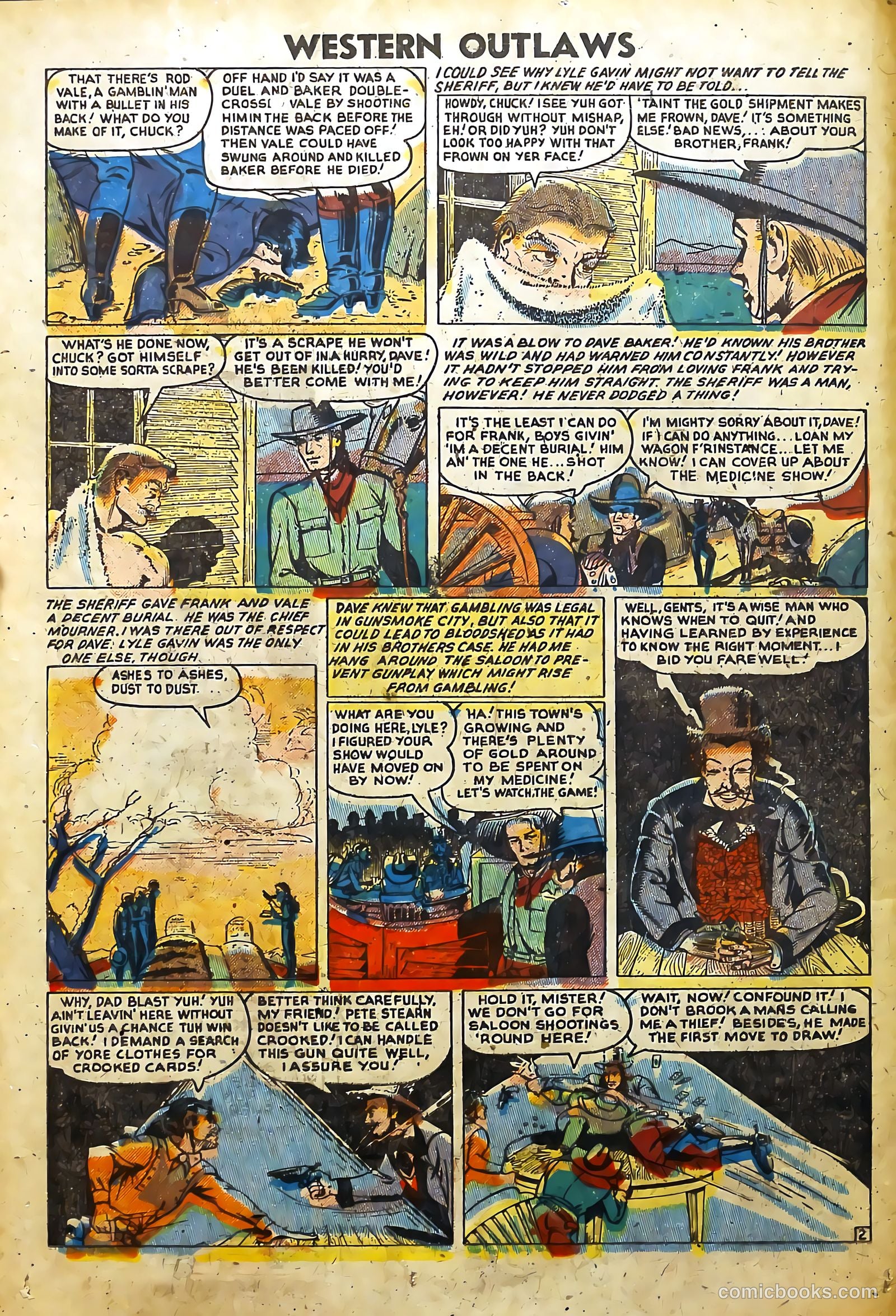 Western Outlaws #20 — page 26 of 37