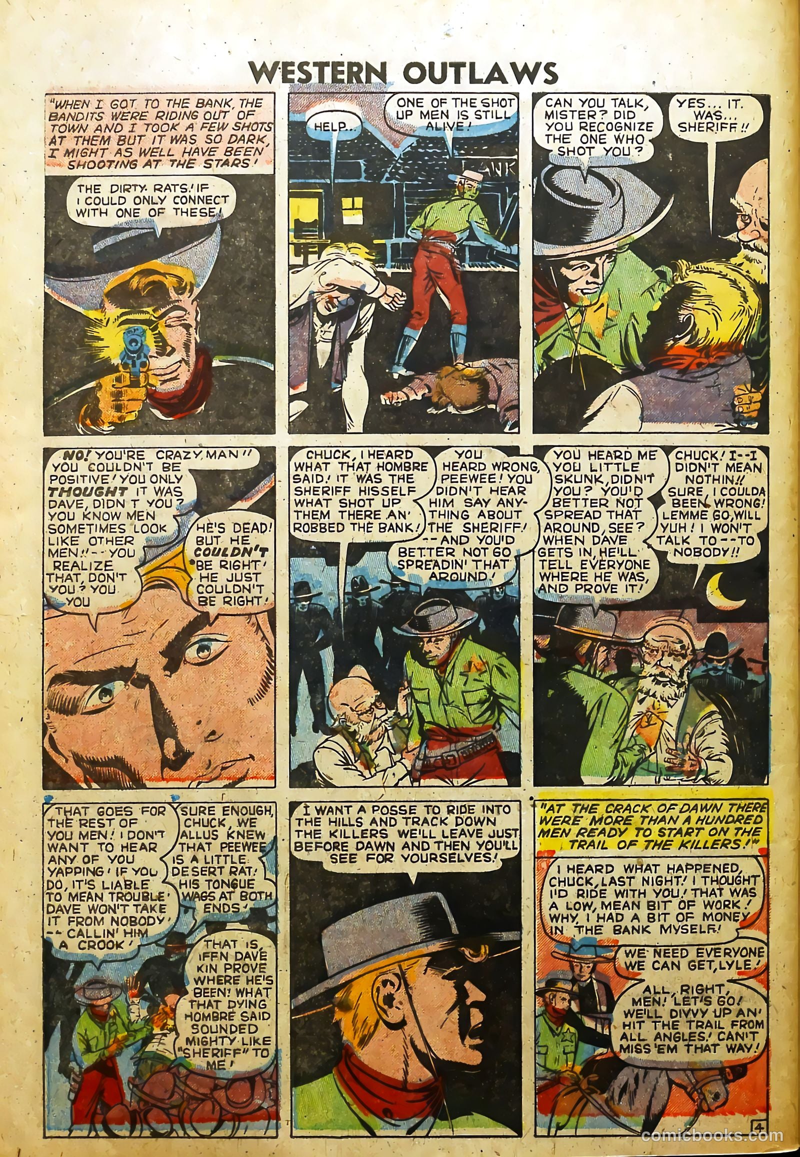 Western Outlaws #20 — page 28 of 37