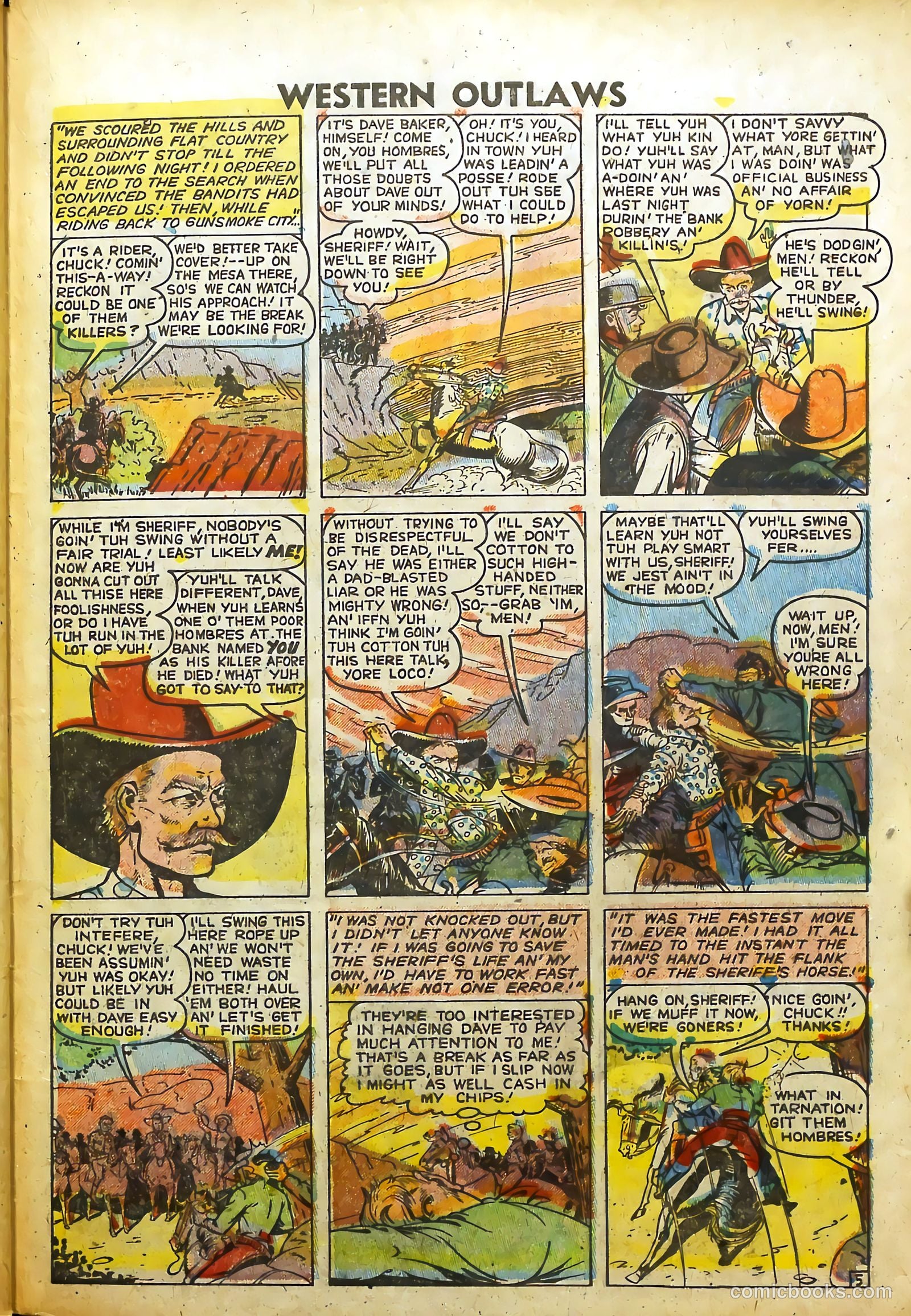 Western Outlaws #20 — page 29 of 37