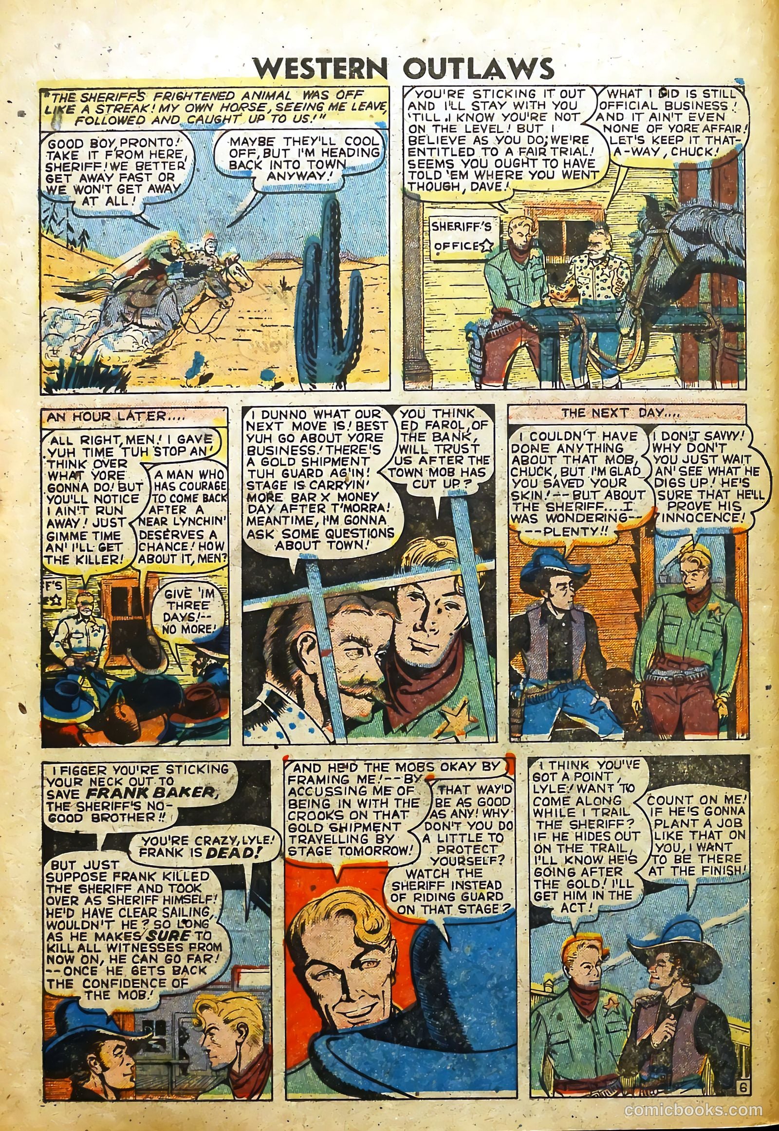 Western Outlaws #20 — page 30 of 37
