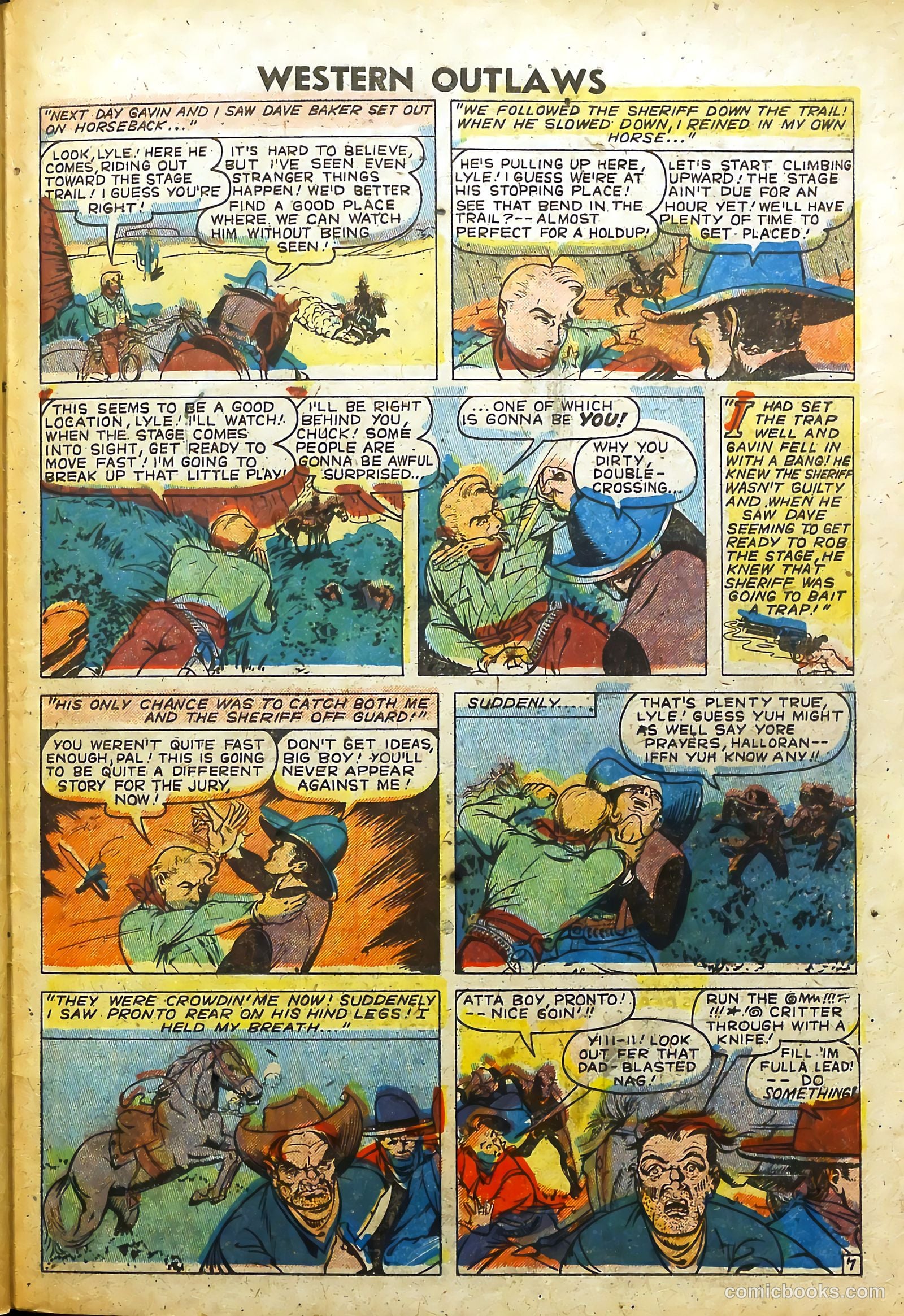 Western Outlaws #20 — page 31 of 37