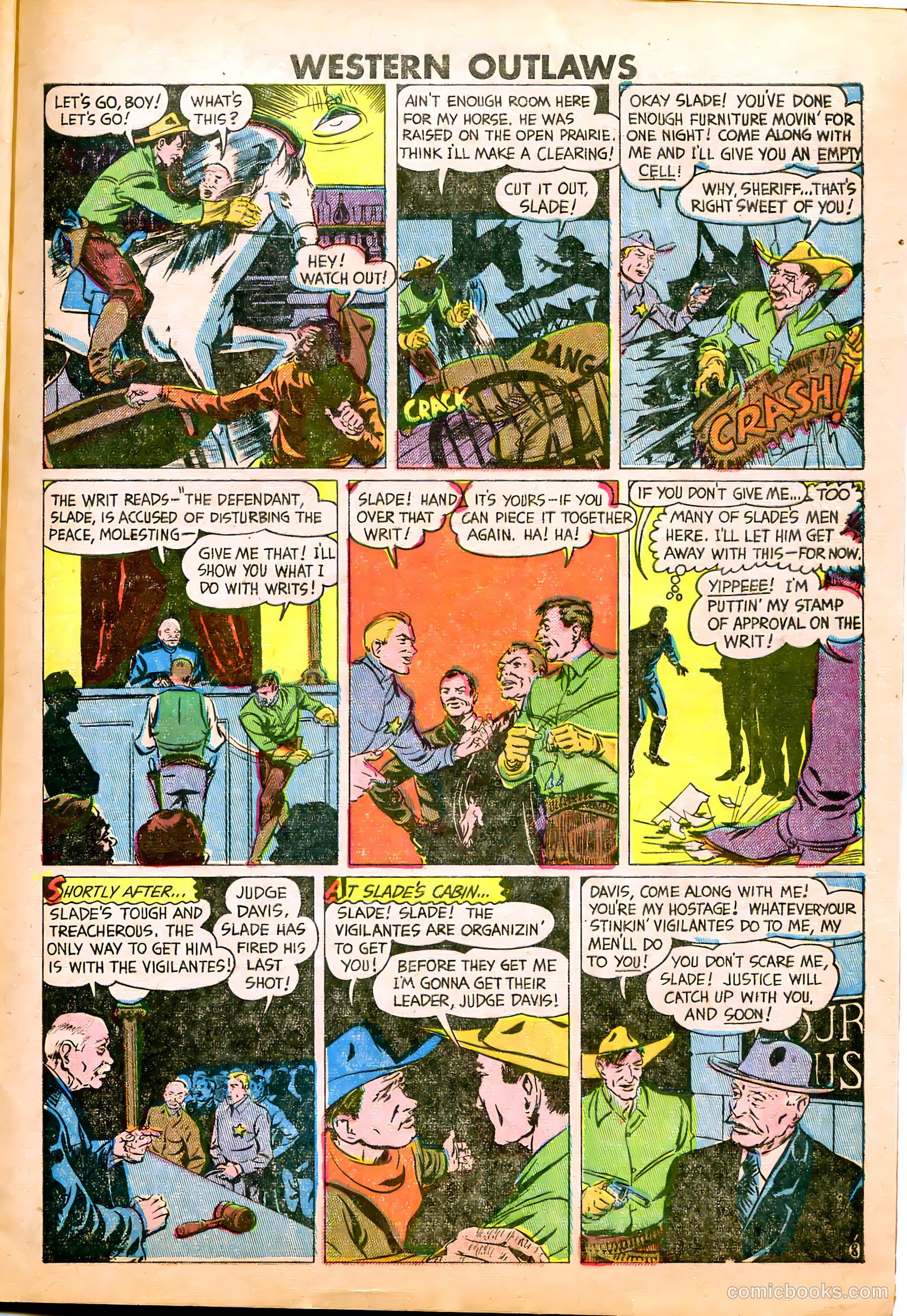 Western Outlaws #21 — page 9 of 36