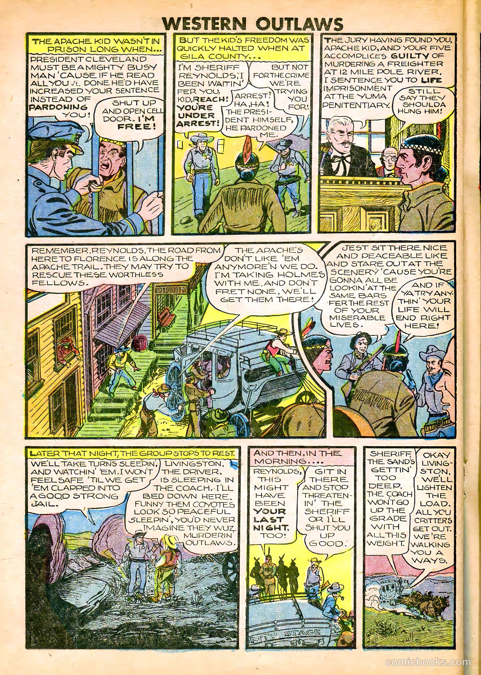 Western Outlaws #21 — page 16 of 36