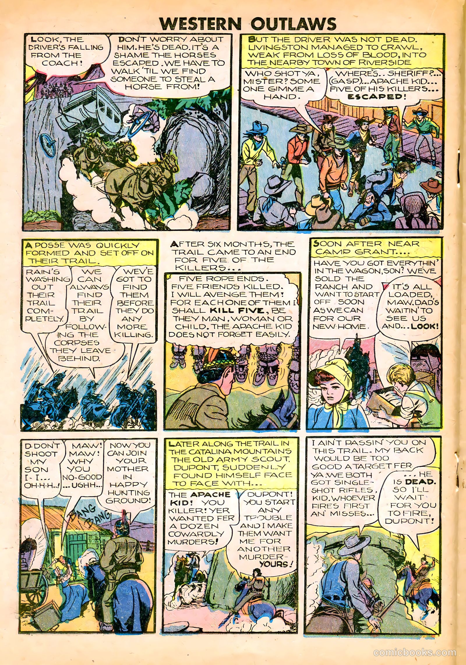Western Outlaws #21 — page 18 of 36