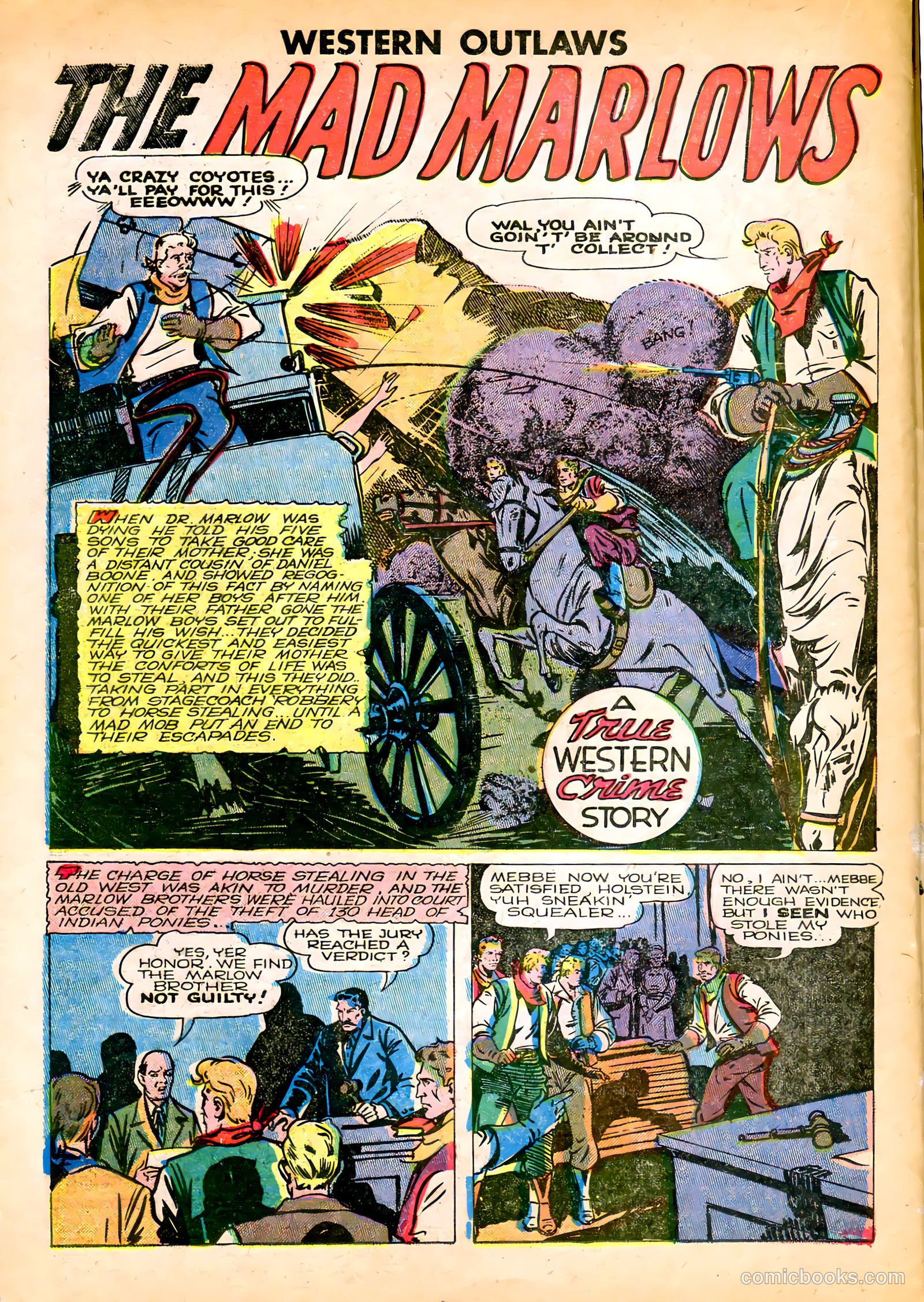 Western Outlaws #21 — page 22 of 36