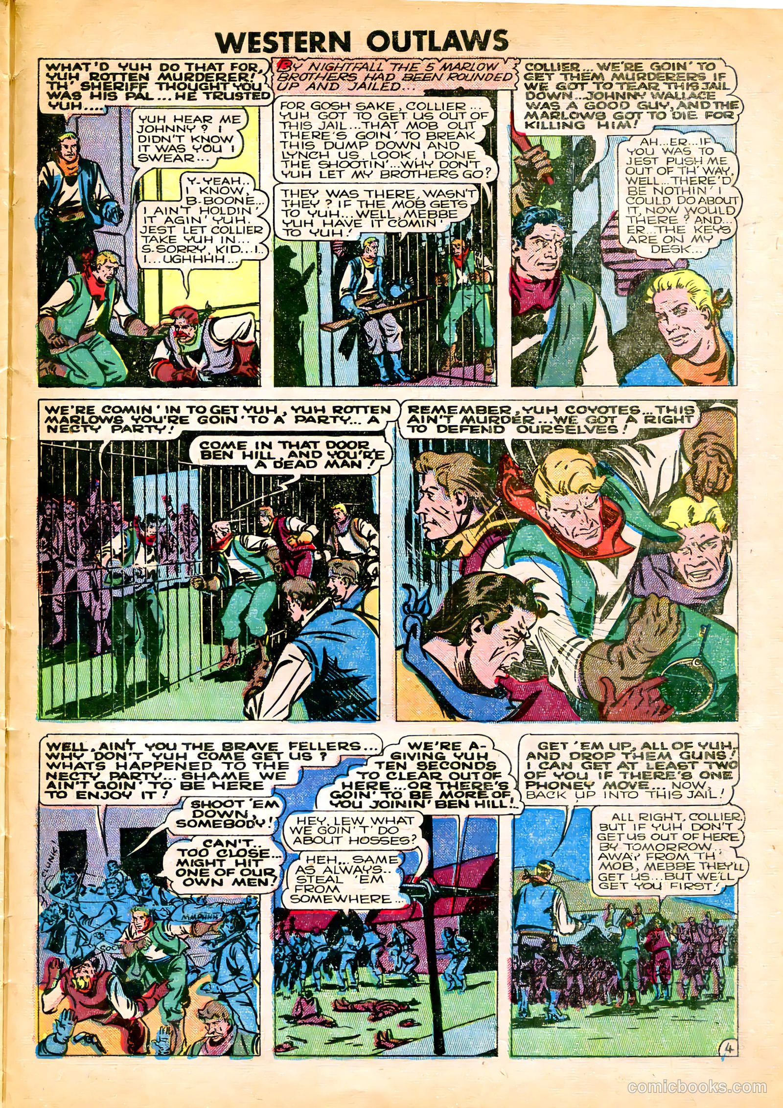 Western Outlaws #21 — page 25 of 36