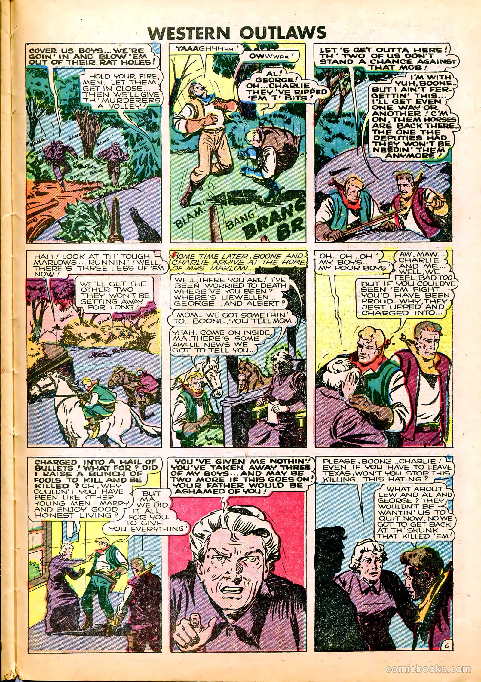Western Outlaws #21 — page 27 of 36