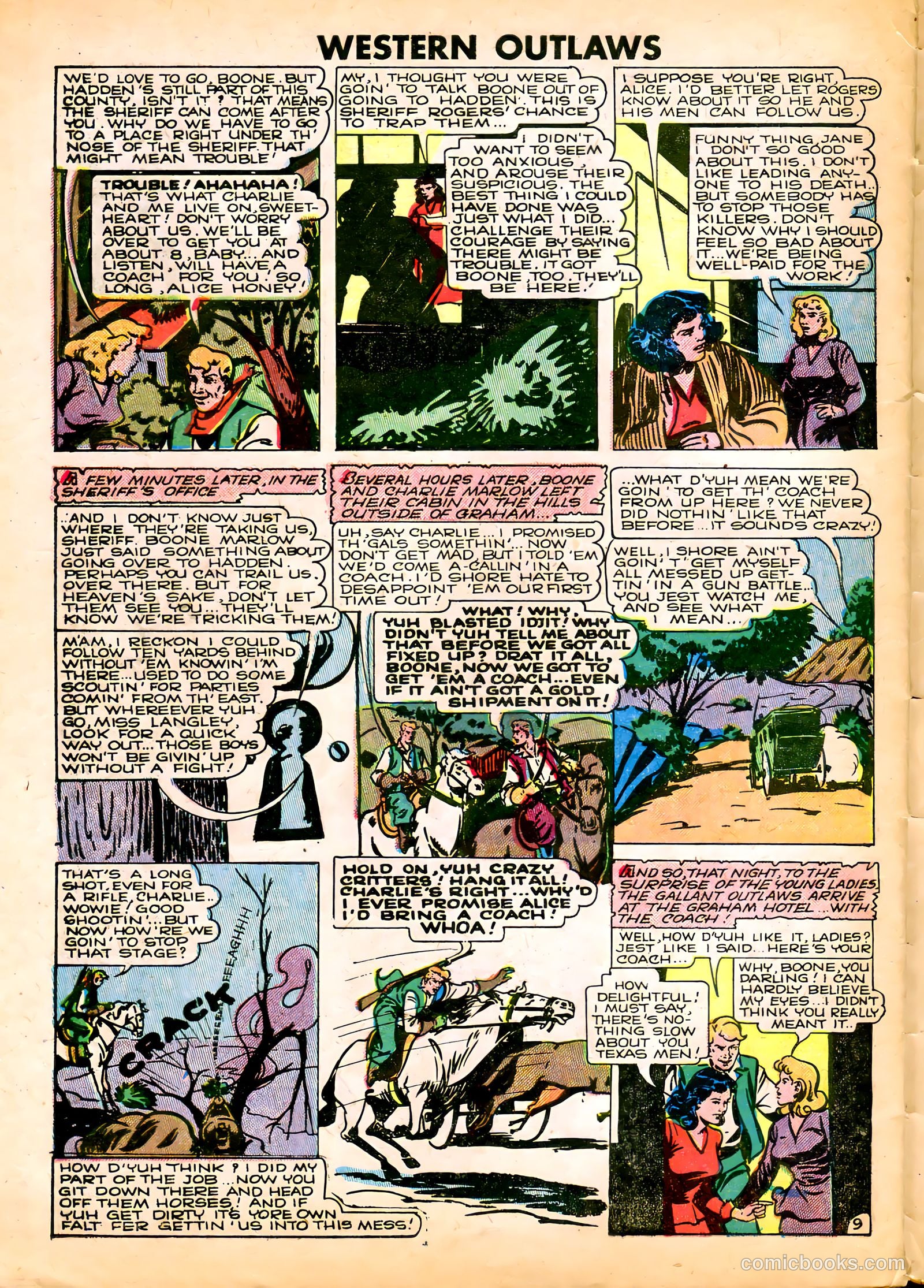 Western Outlaws #21 — page 30 of 36