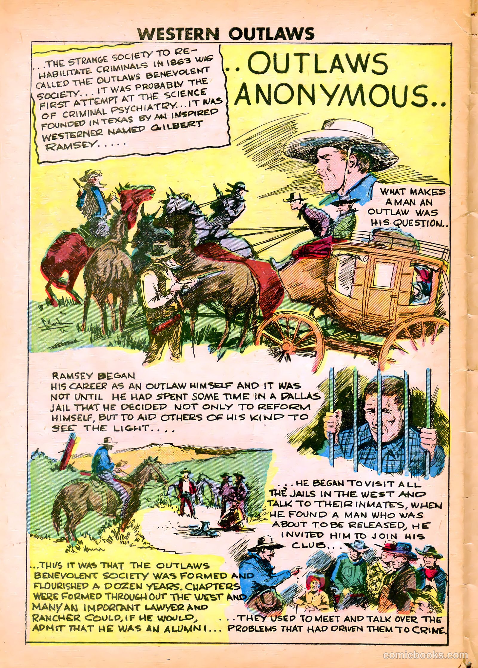 Western Outlaws #21 — page 32 of 36