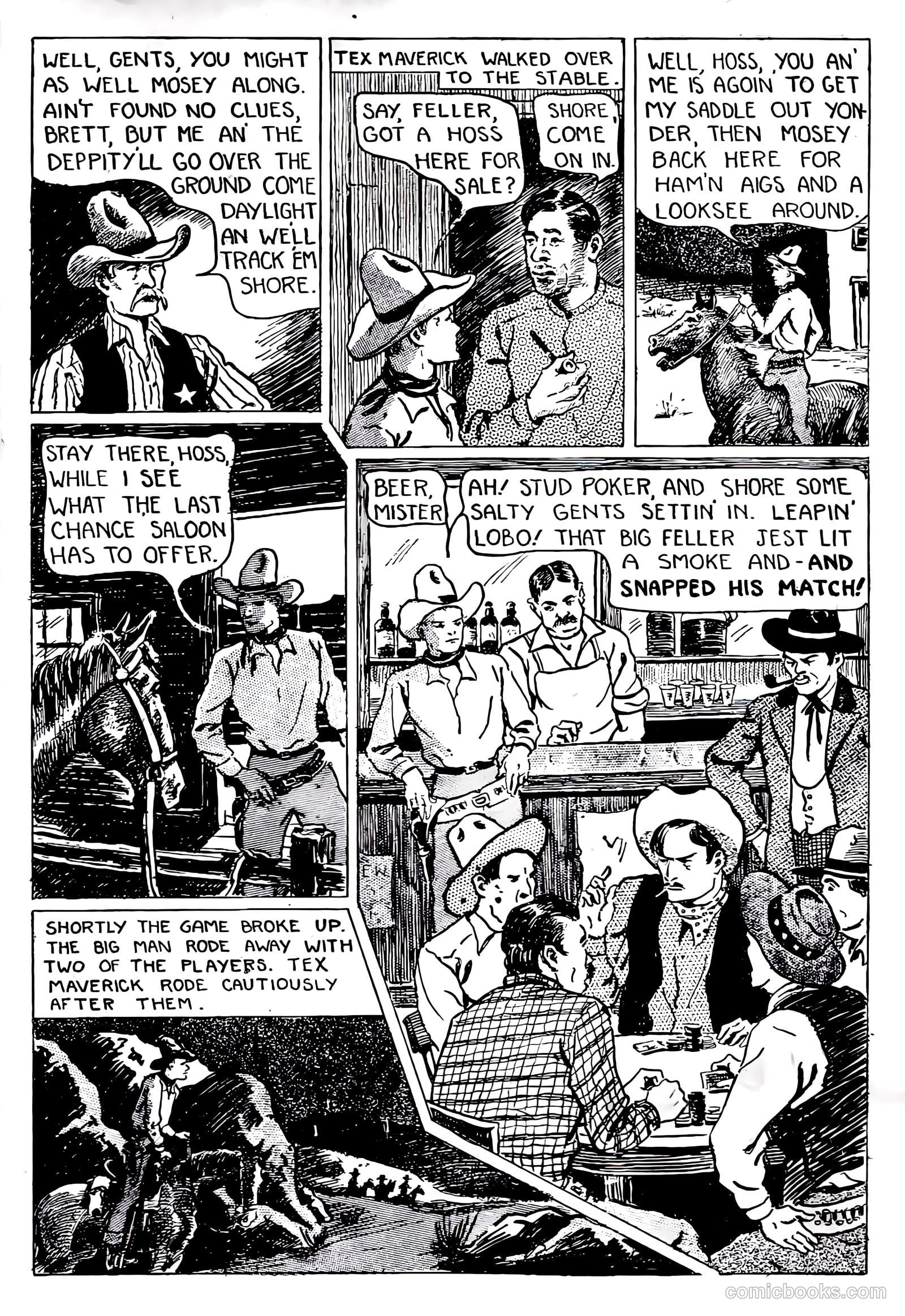 Western Picture Stories #1 — page 36 of 67