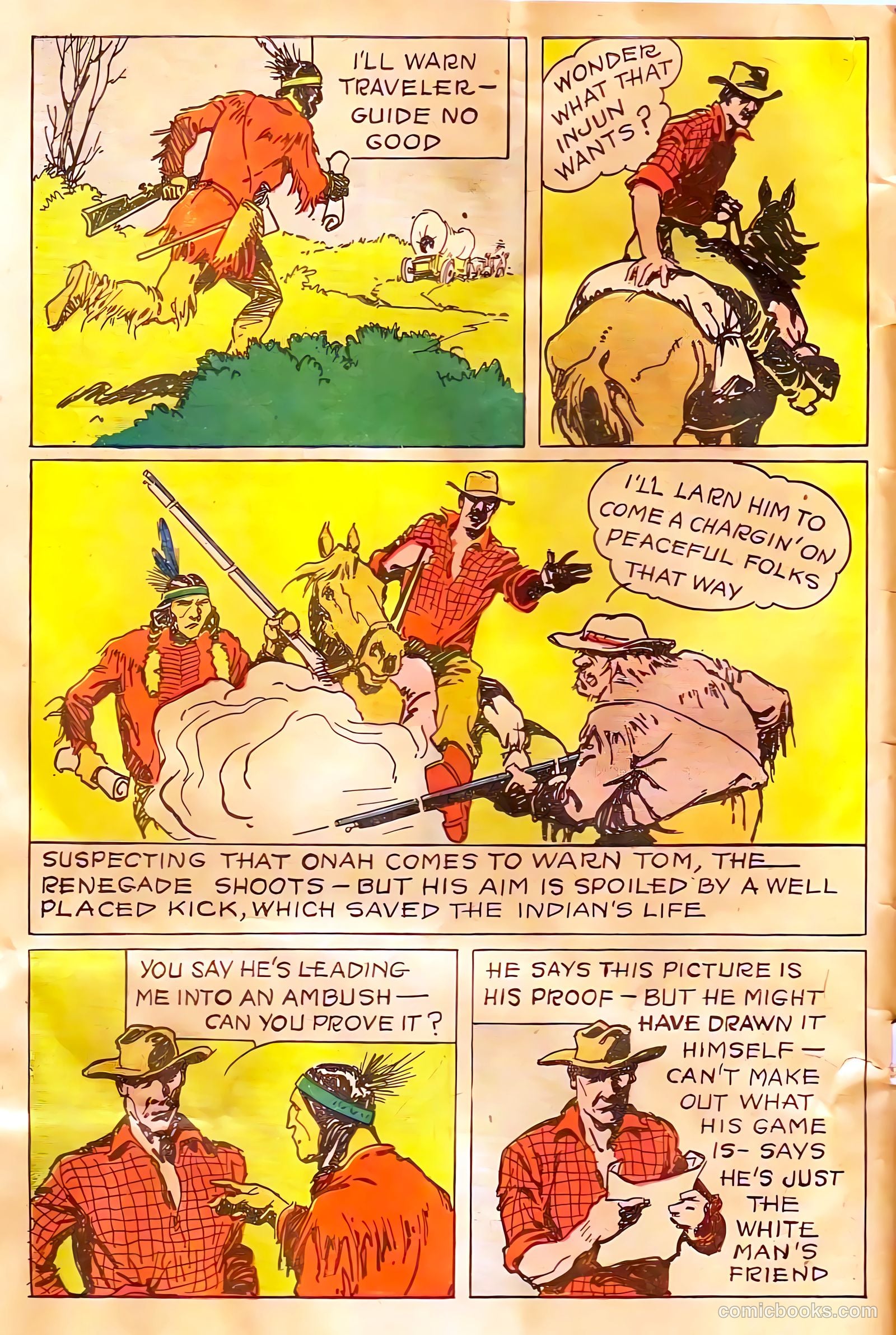 Western Picture Stories #1 — page 56 of 67