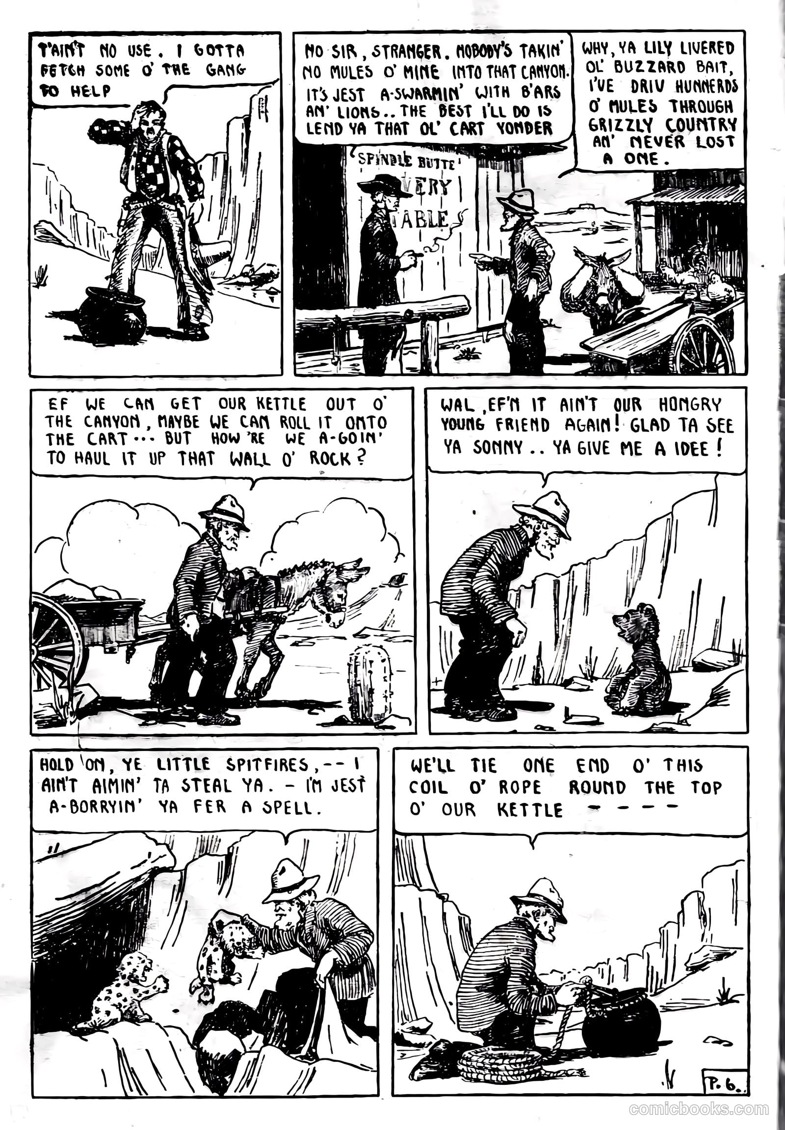 Western Picture Stories #1 — page 64 of 67
