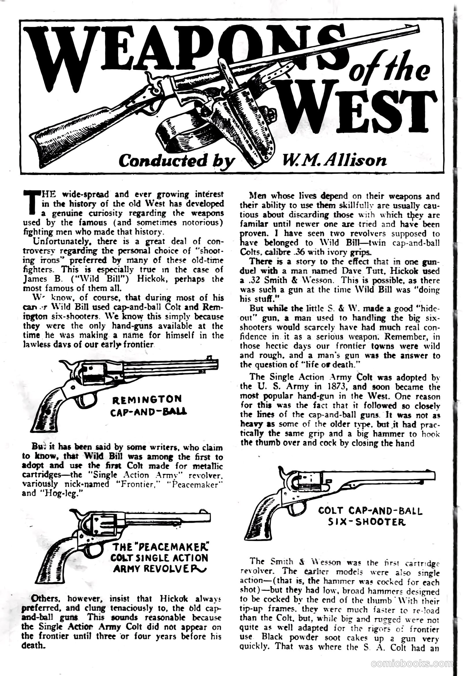 Western Picture Stories #1 — page 66 of 67