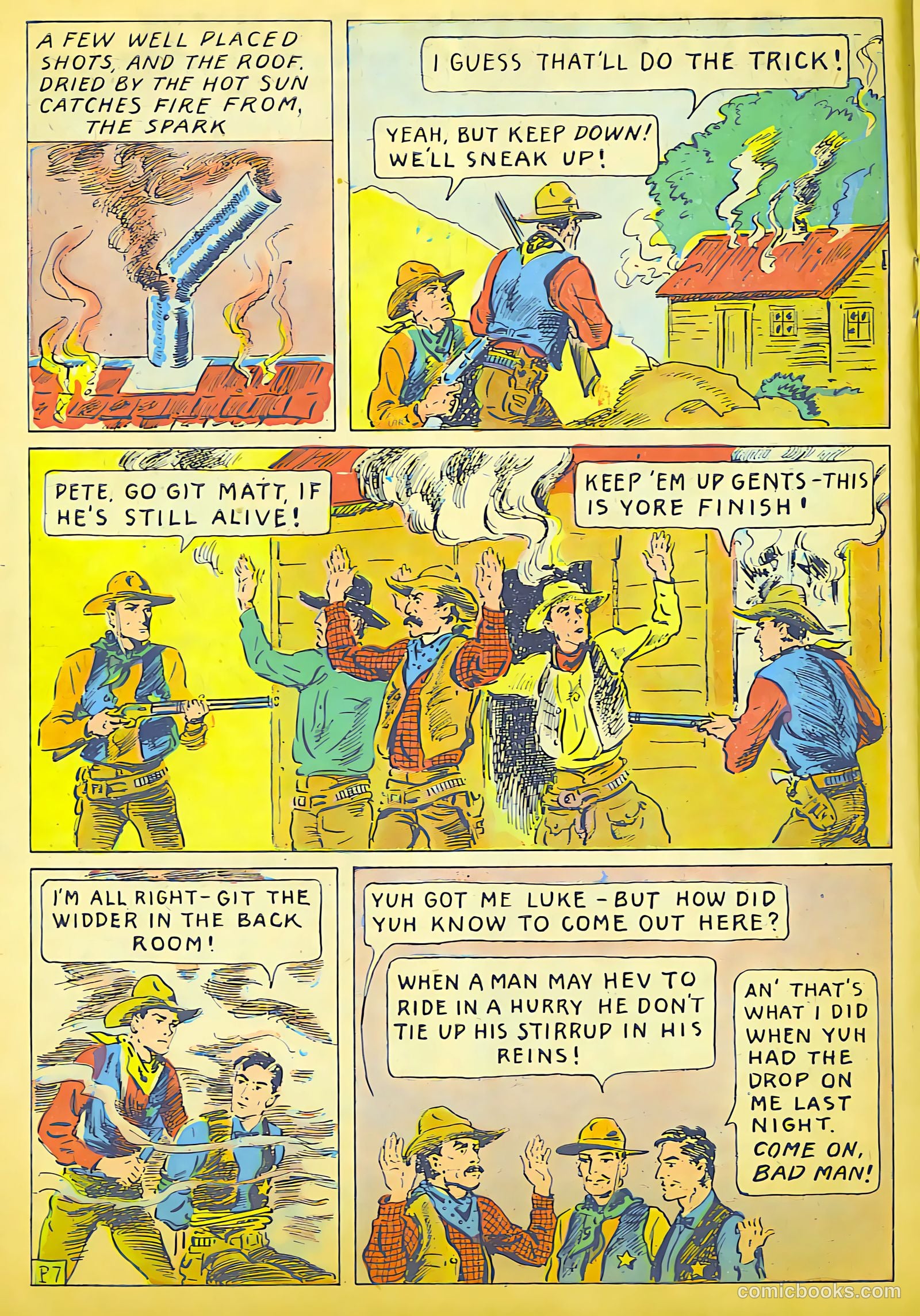 Western Picture Stories #2 — page 14 of 14
