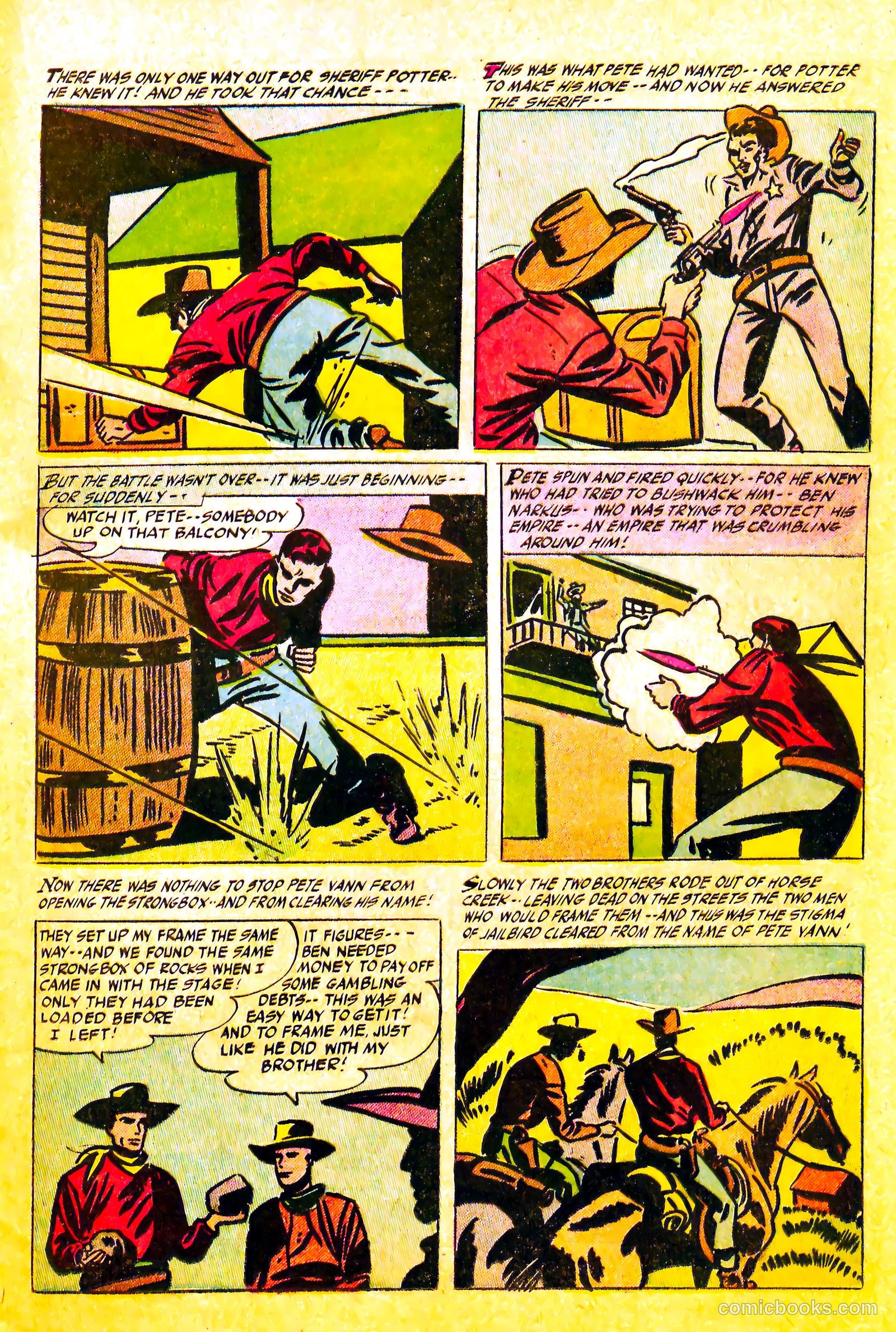 Western Rough Riders #1 — page 23 of 36