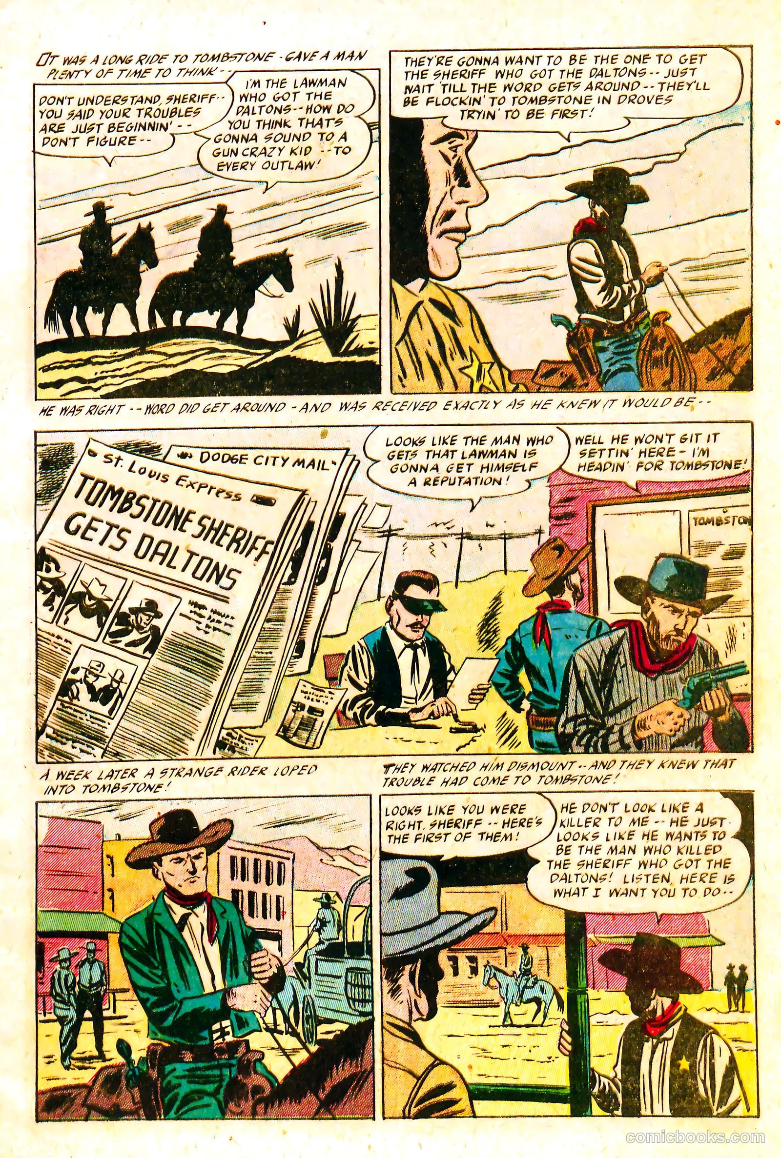 Western Rough Riders #4 — page 9 of 36