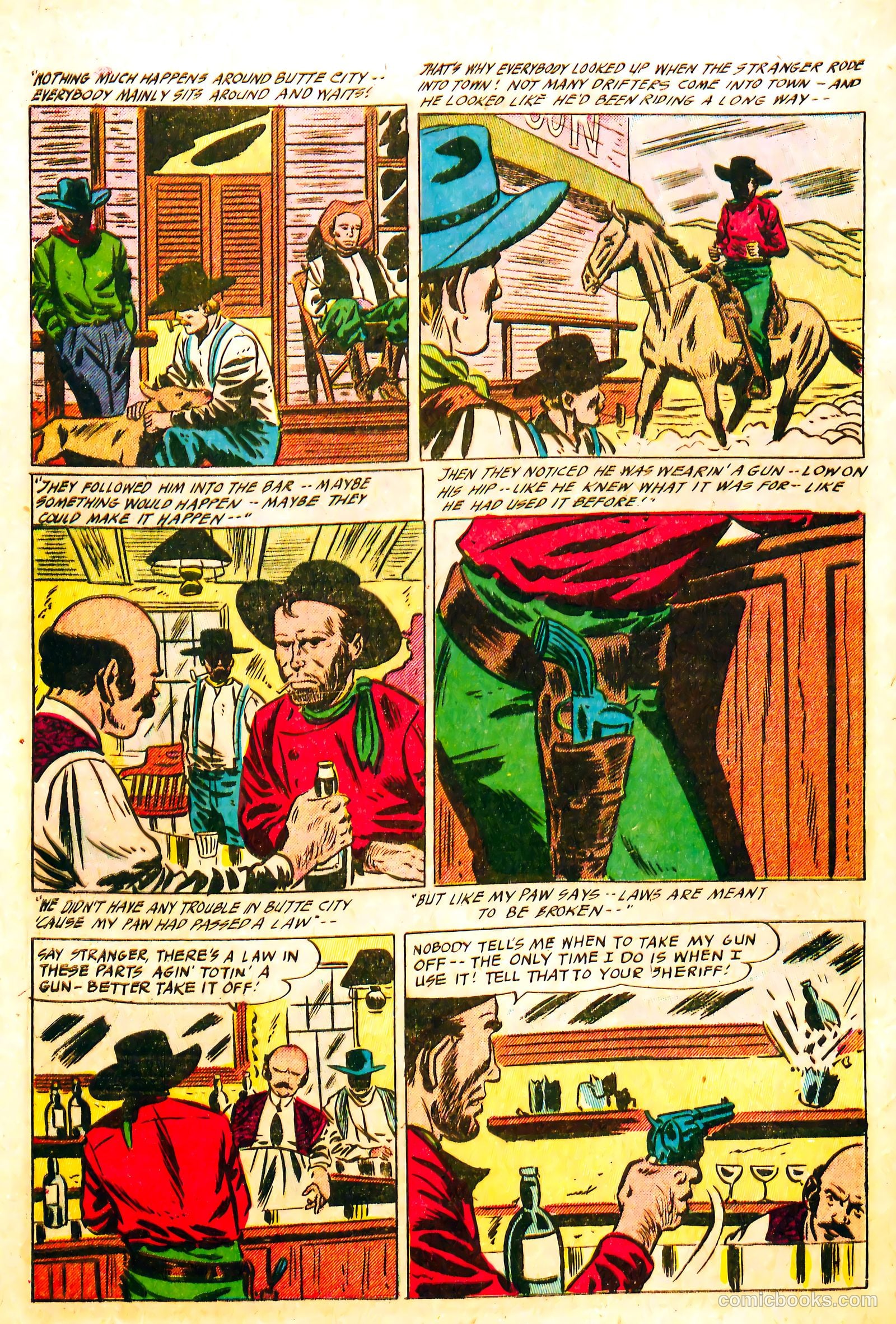 Western Rough Riders #4 — page 28 of 36