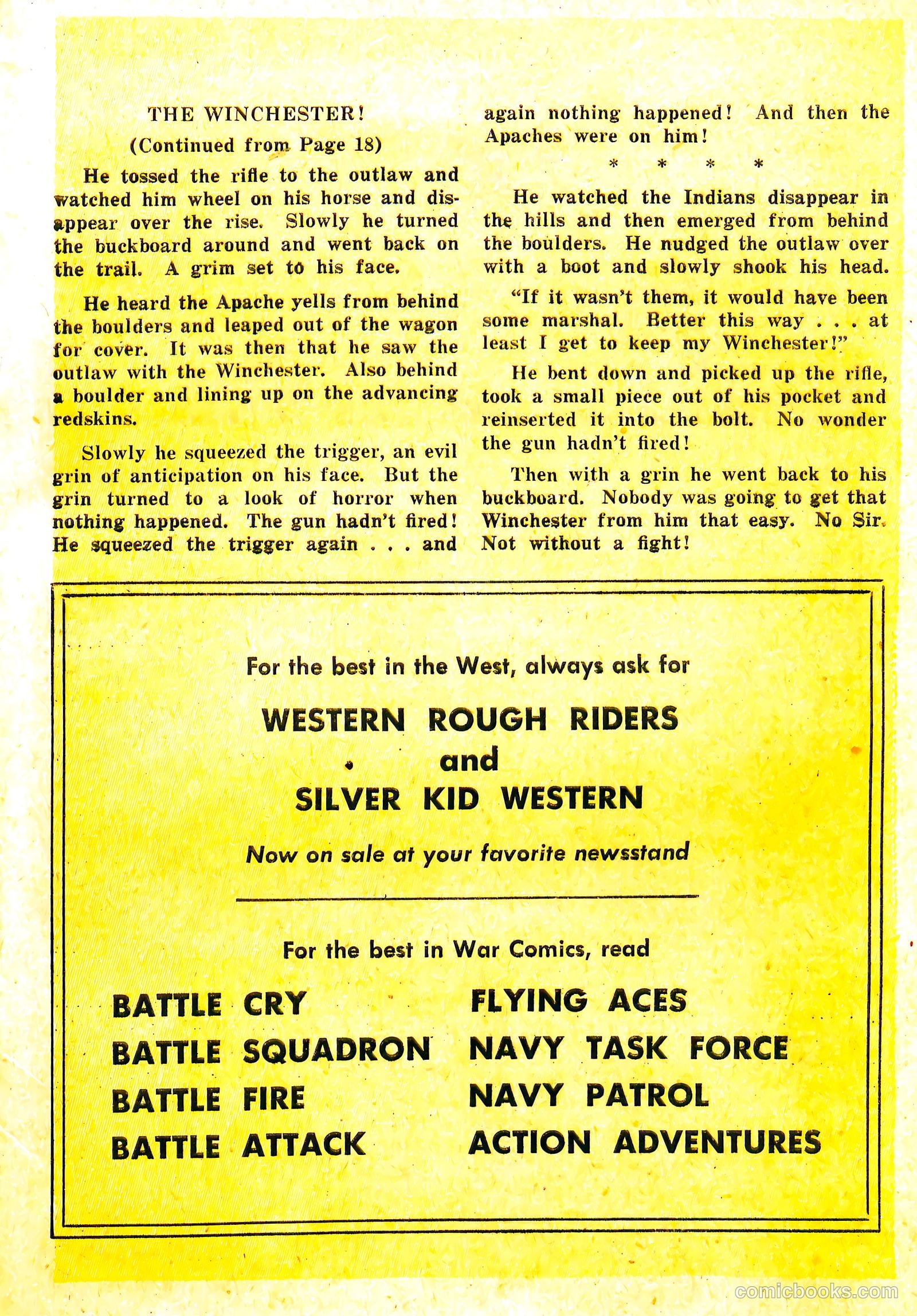 Western Rough Riders #4 — page 33 of 36