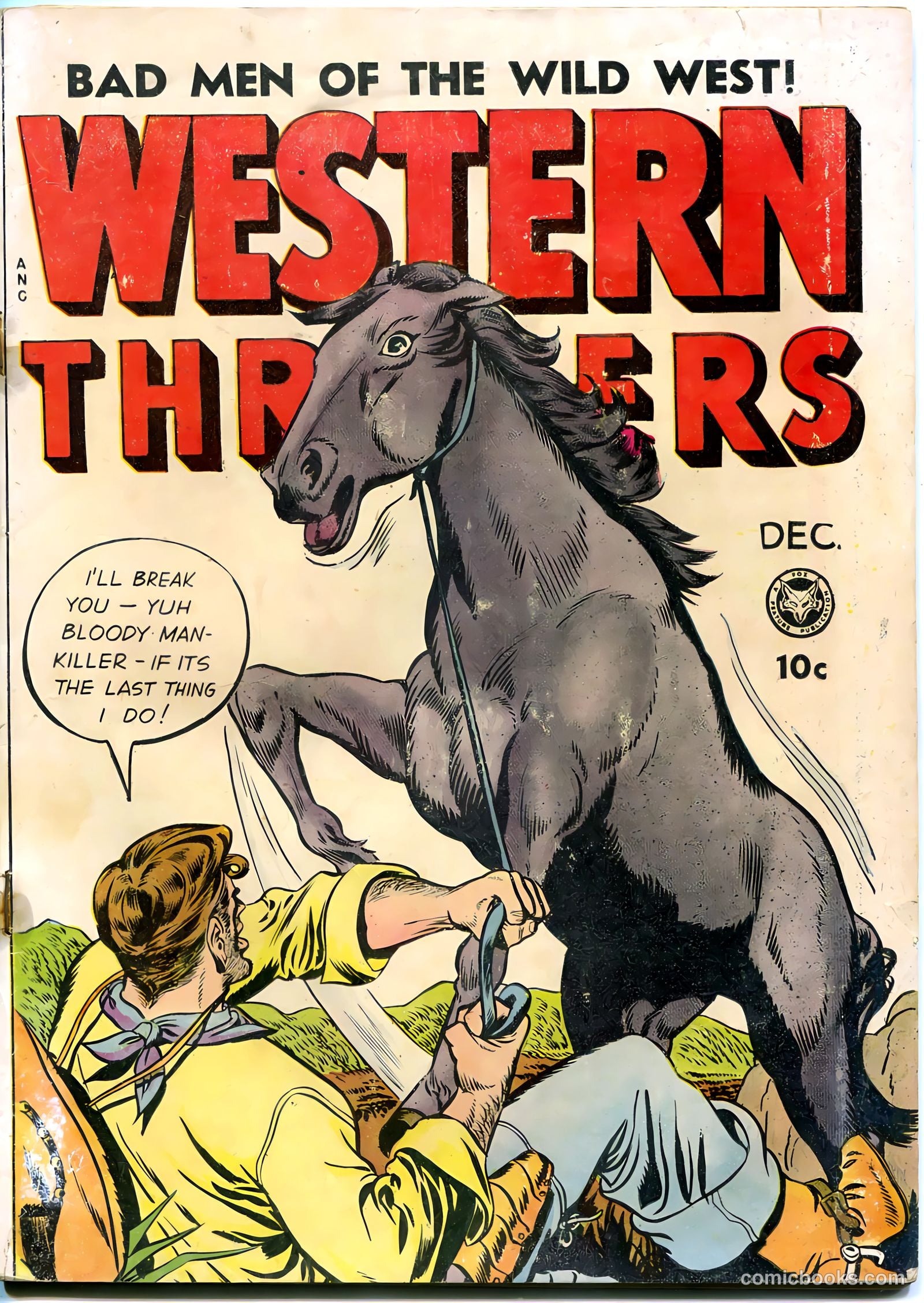 Western Thrillers #3 — page 1 of 36