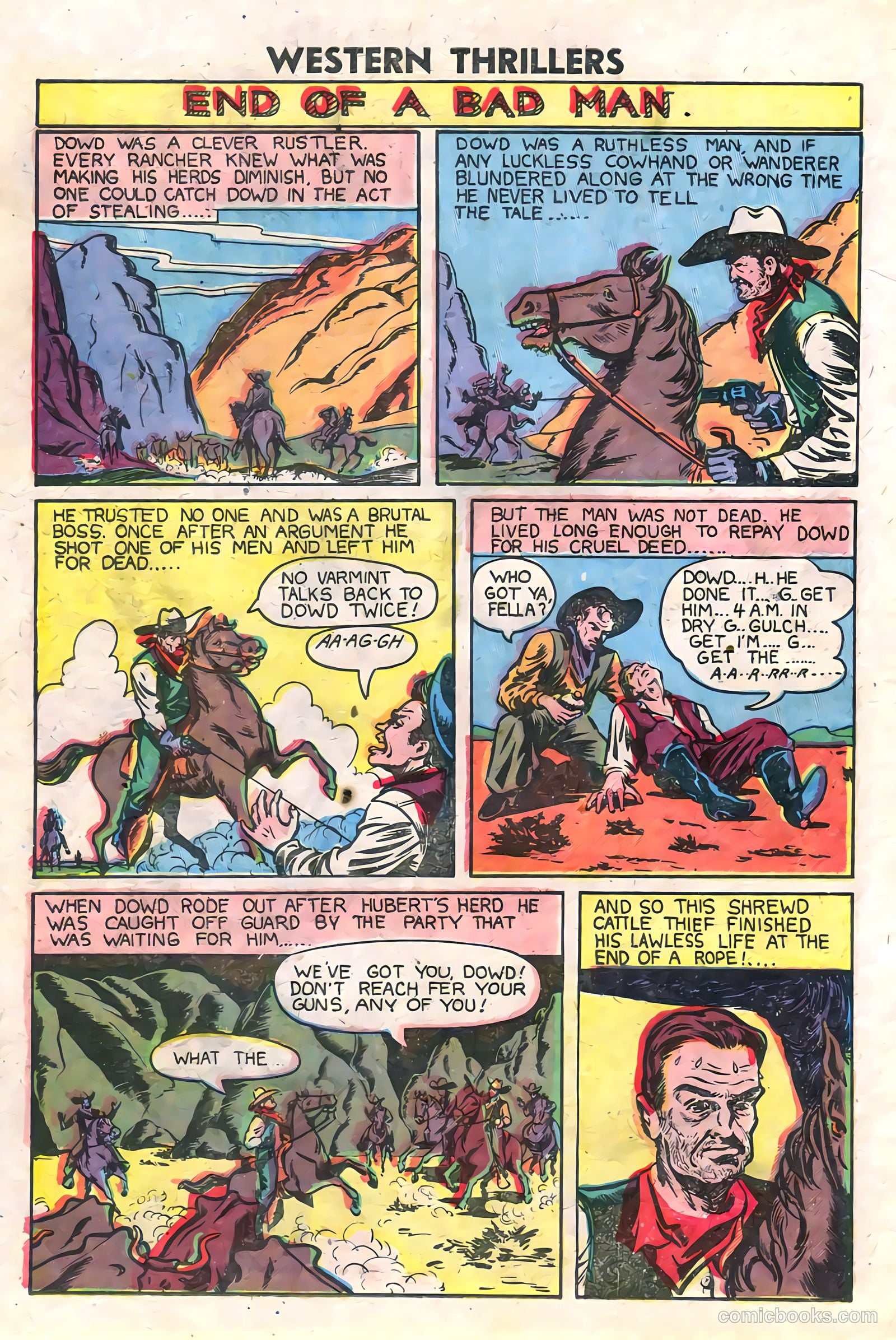Western Thrillers #4 — page 30 of 36