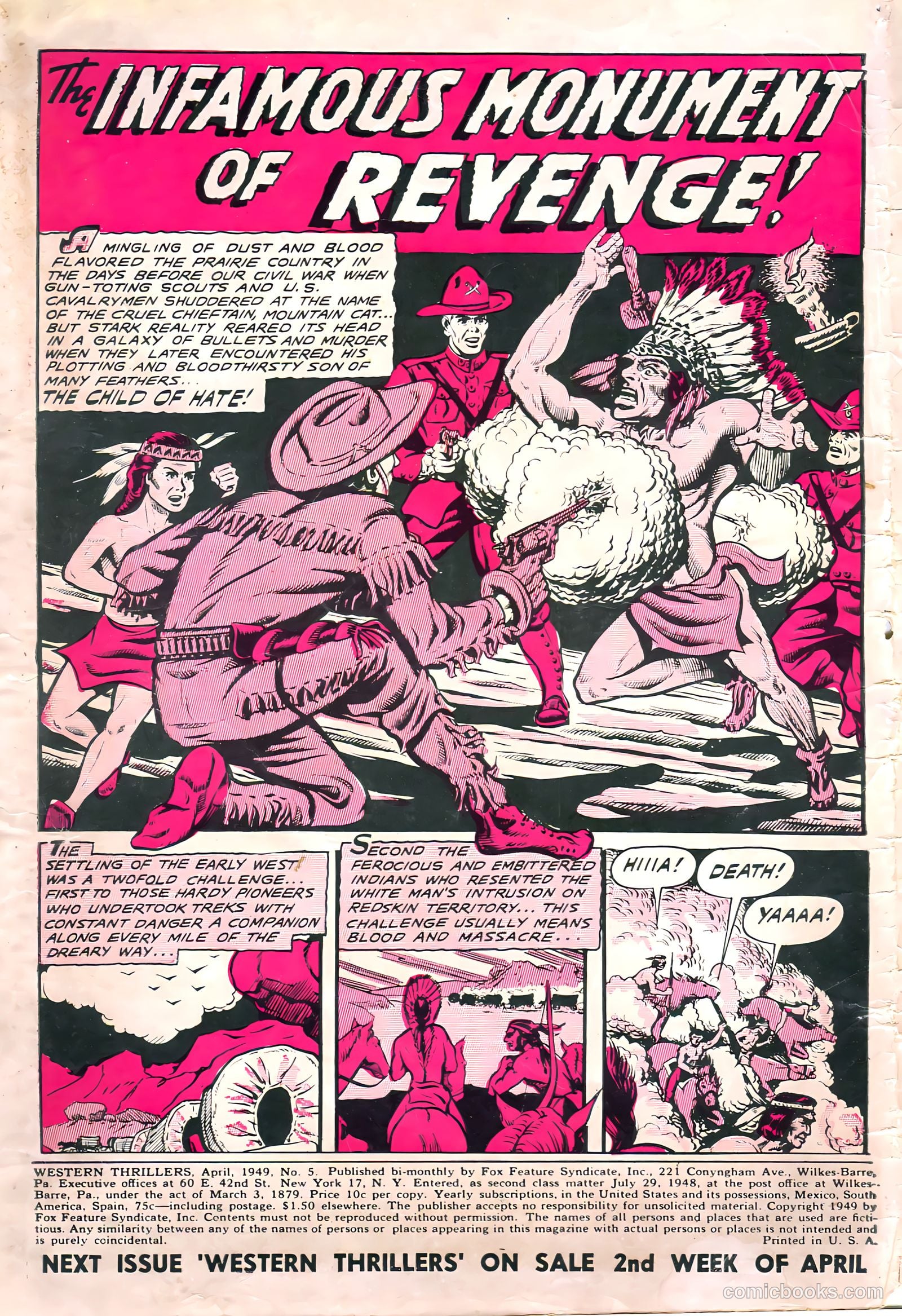 Western Thrillers #5 — page 2 of 36