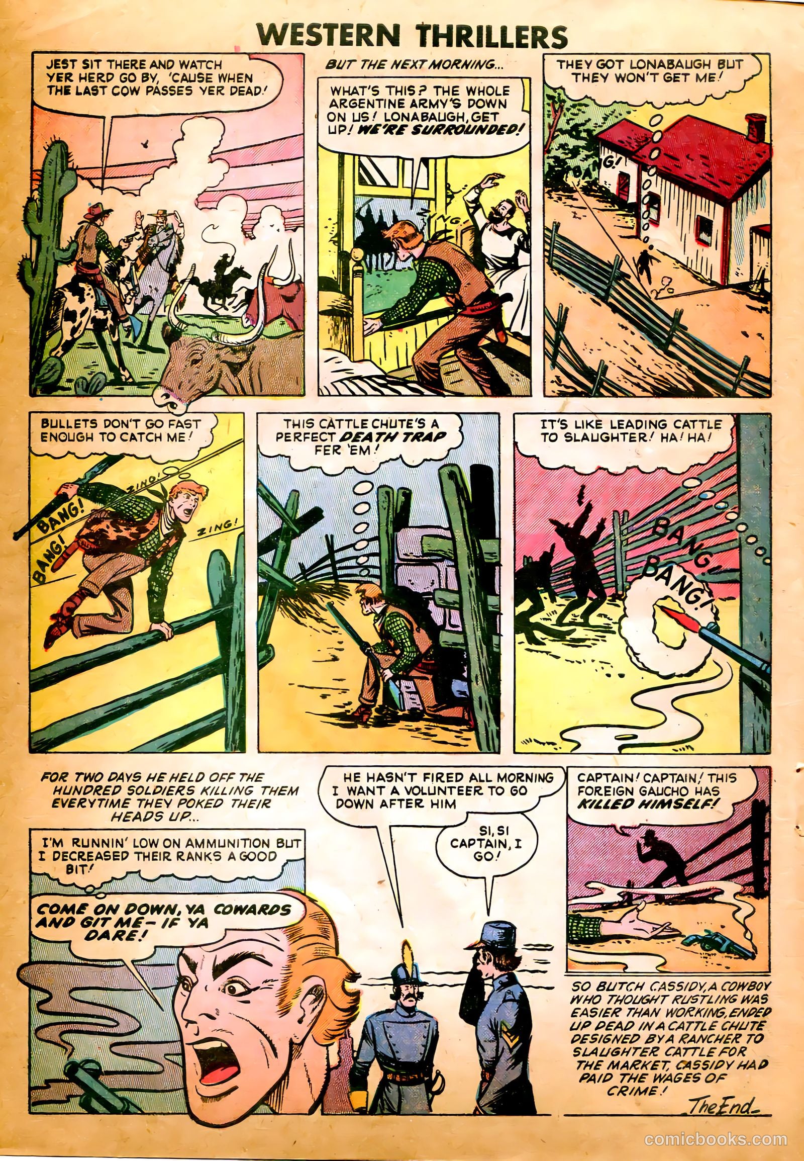 Western Thrillers #5 — page 32 of 36
