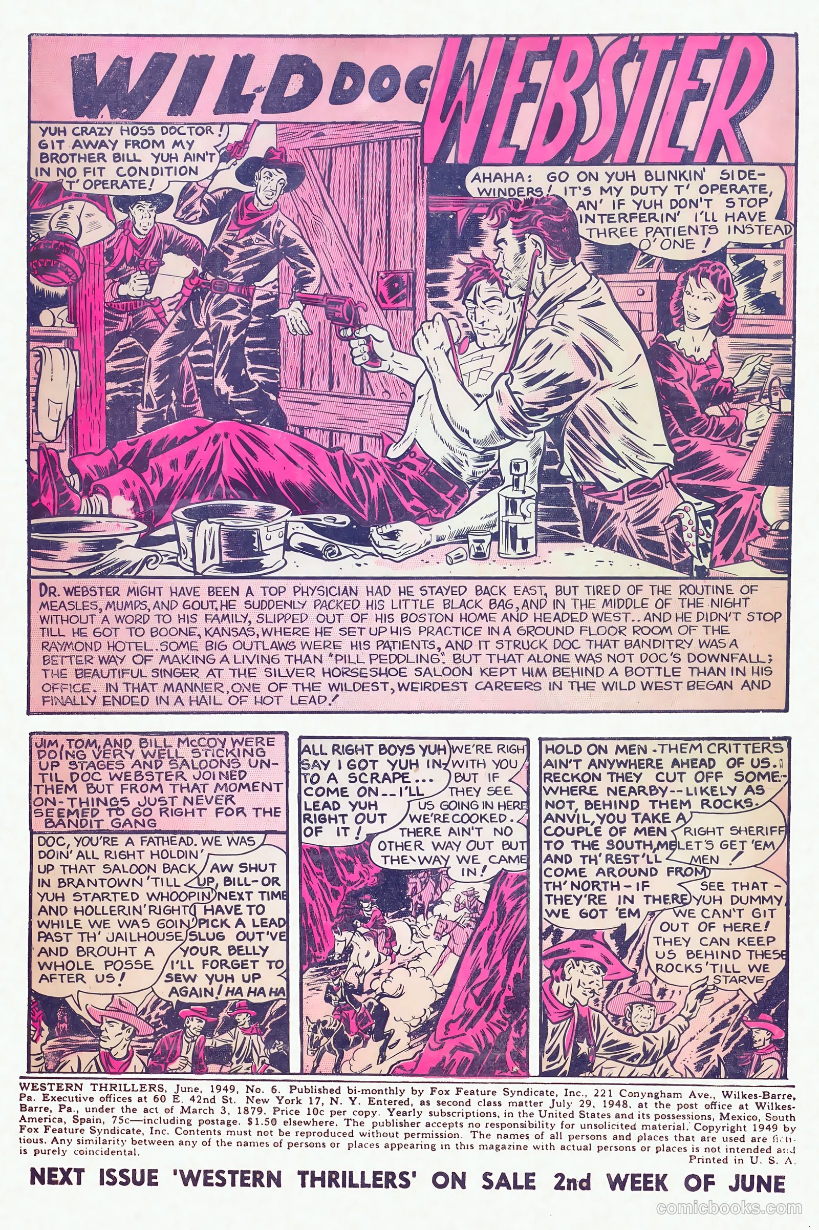 Western Thrillers #6 — page 2 of 36