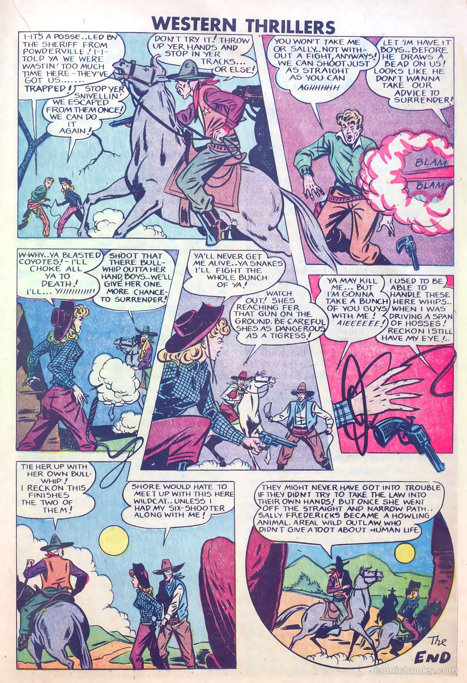 Western Thrillers #6 — page 21 of 36