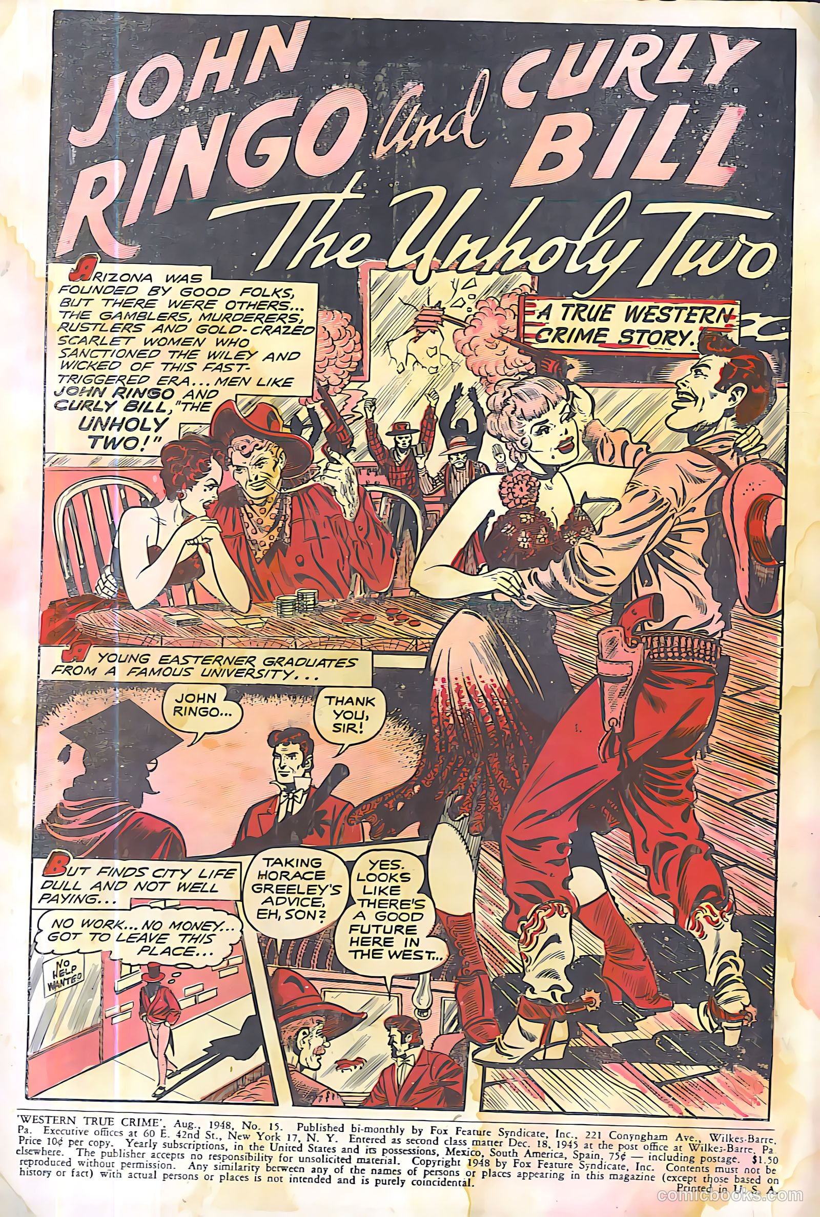 Western True Crime #15 — page 2 of 36