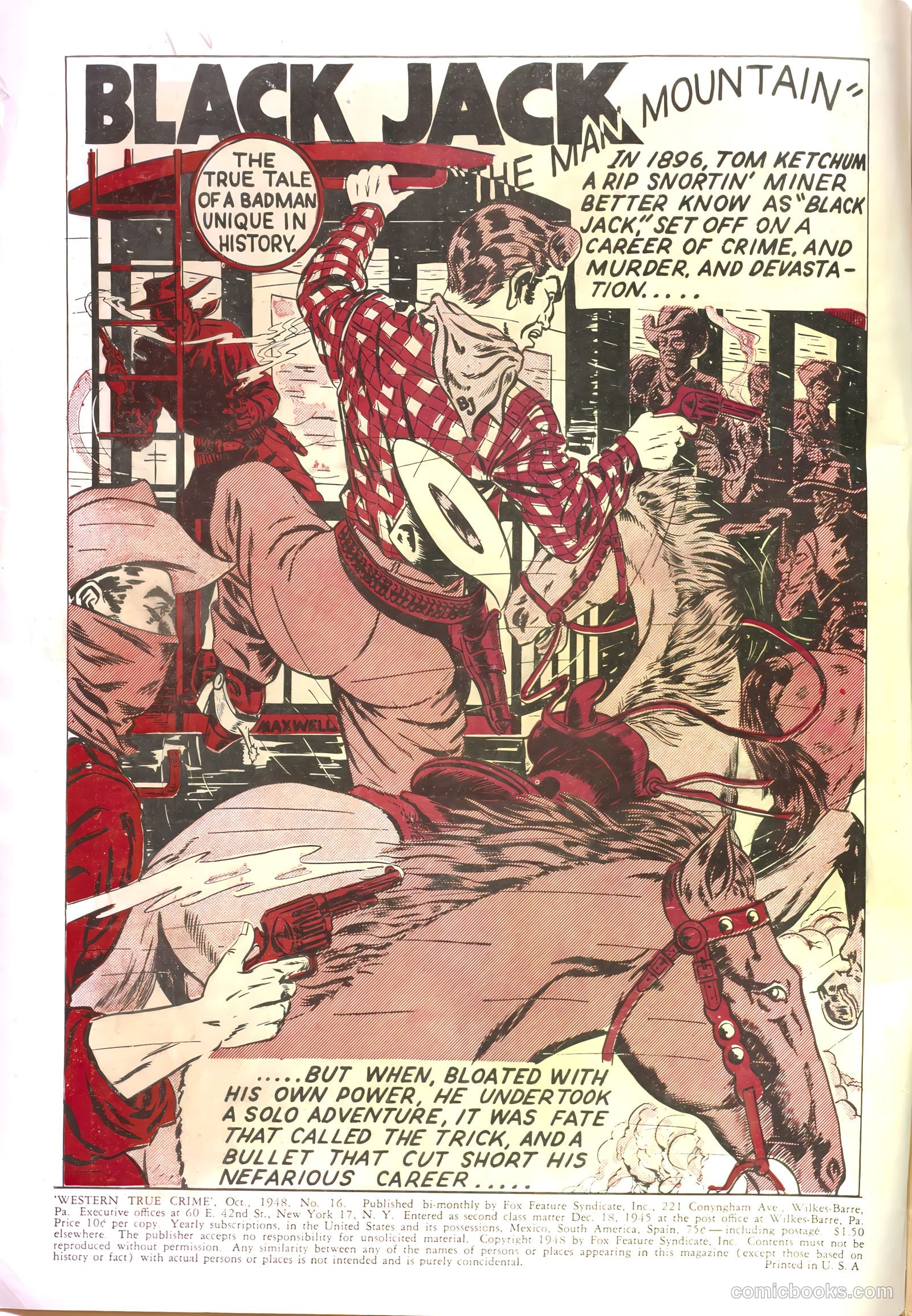 Western True Crime #16 — page 3 of 38