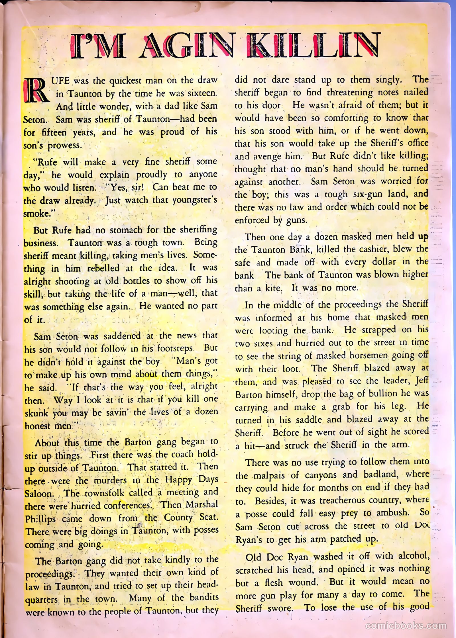Western True Crime #16 — page 25 of 38