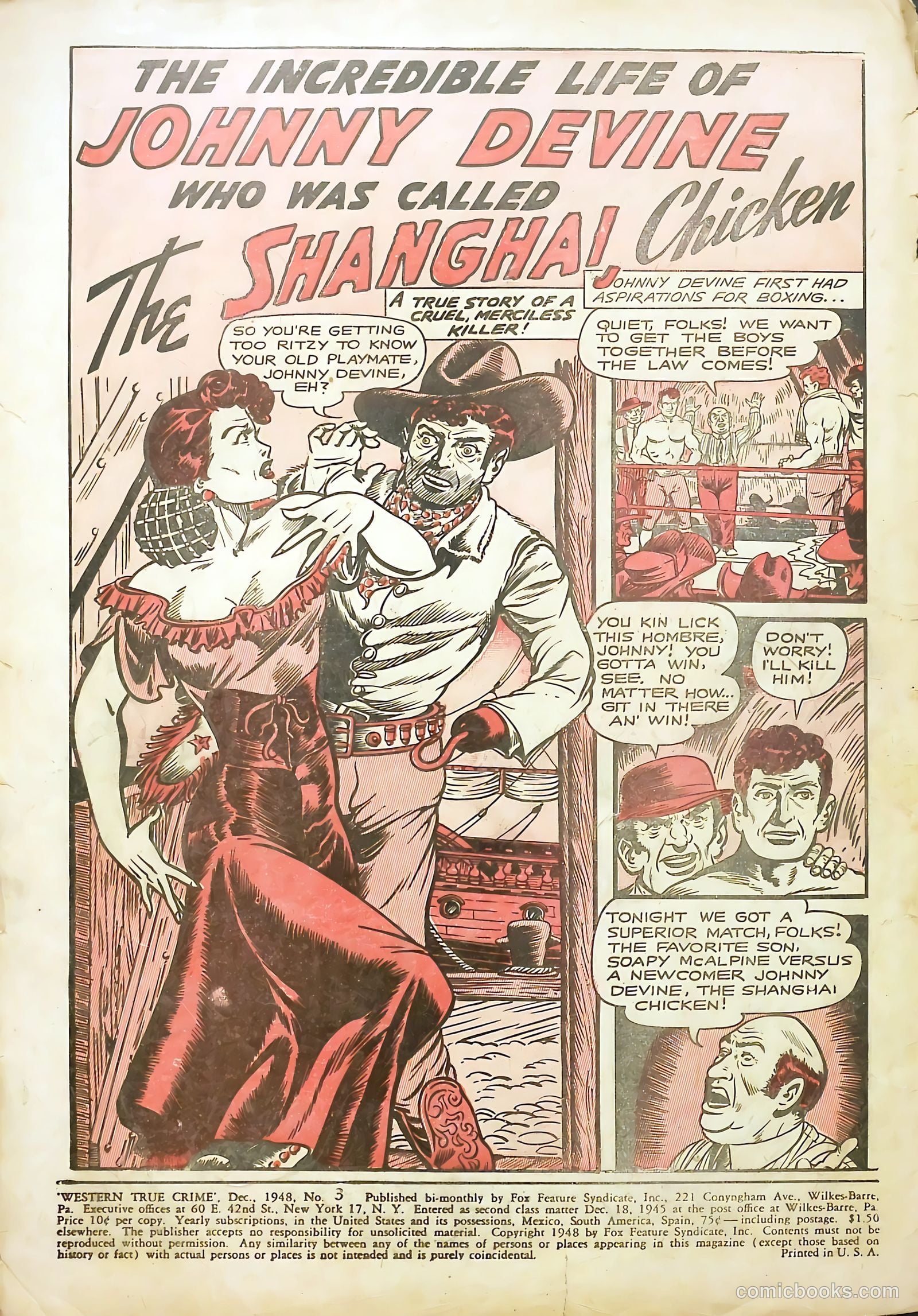 Western True Crime #3 — page 2 of 36