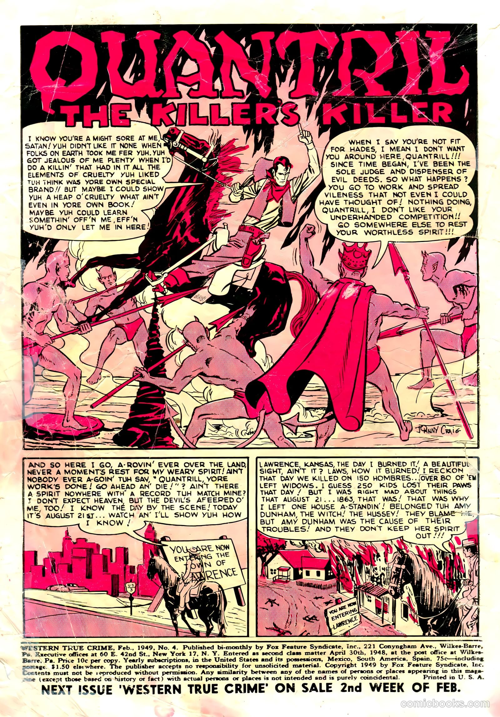 Western True Crime #4 — page 2 of 36