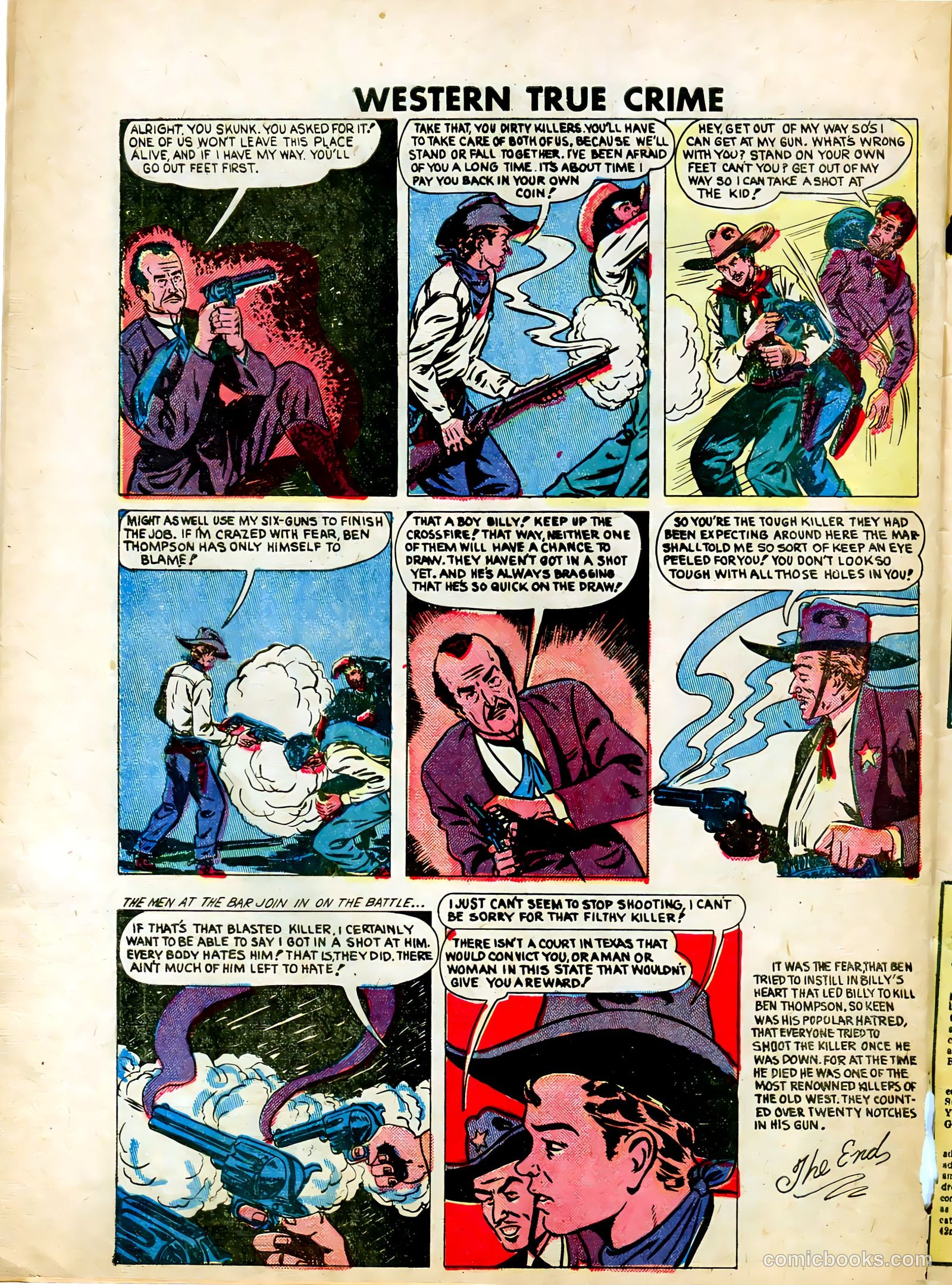 Western True Crime #5 — page 32 of 36