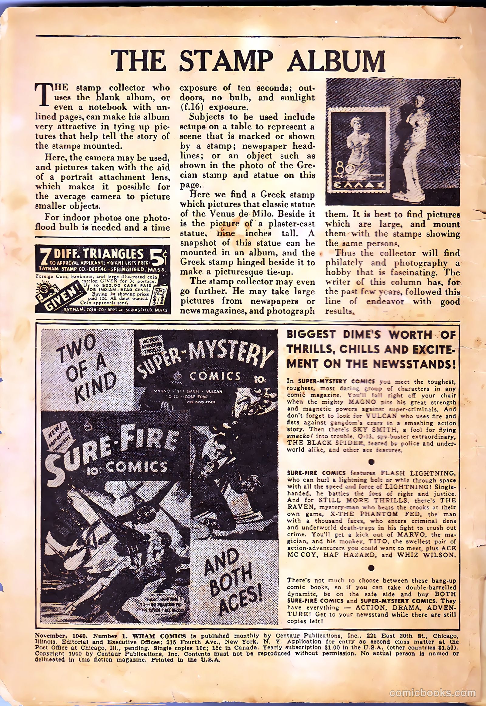 Wham Comics #1 — page 2 of 68