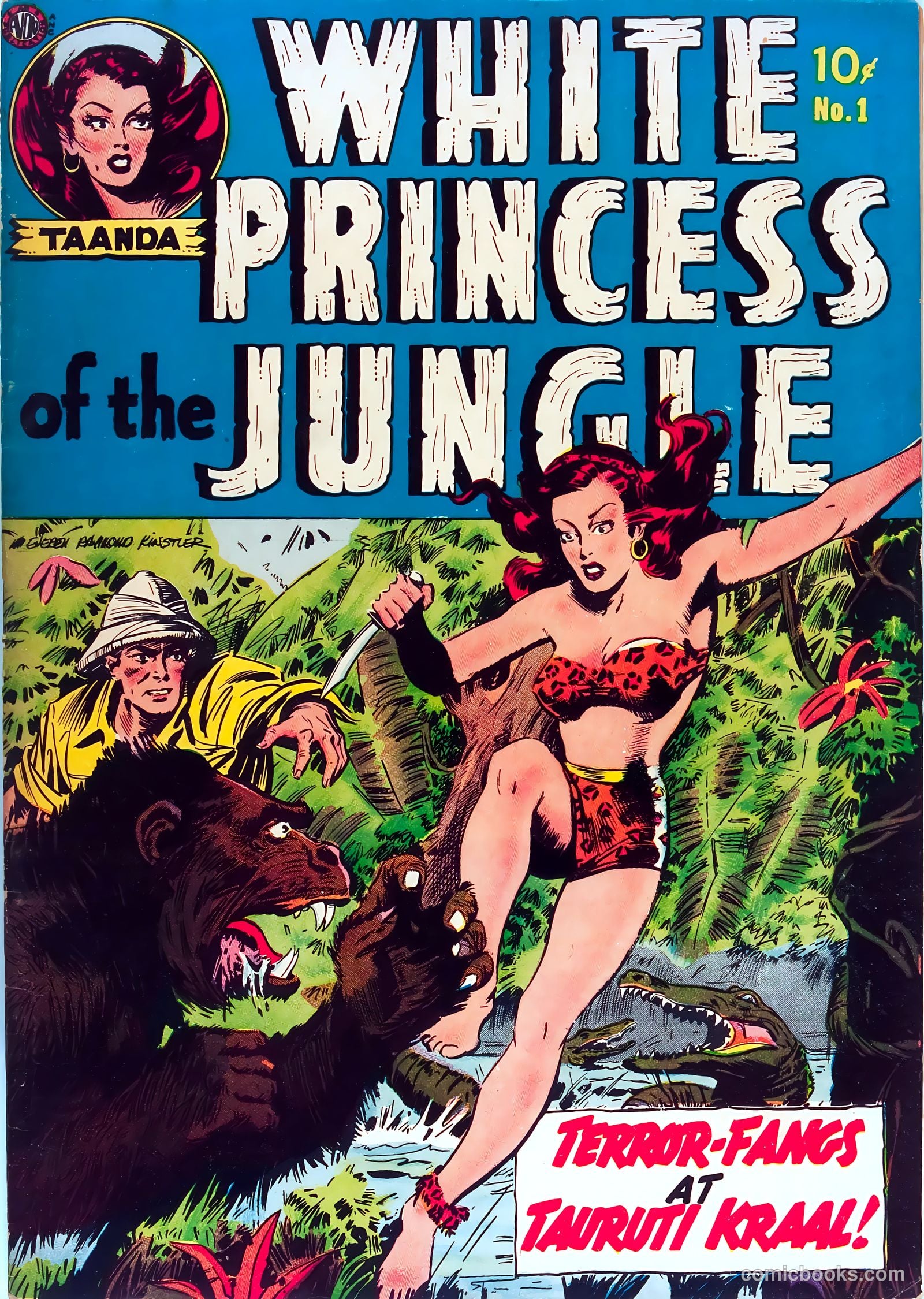 White Princess of the Jungle #1 — page 1 of 36
