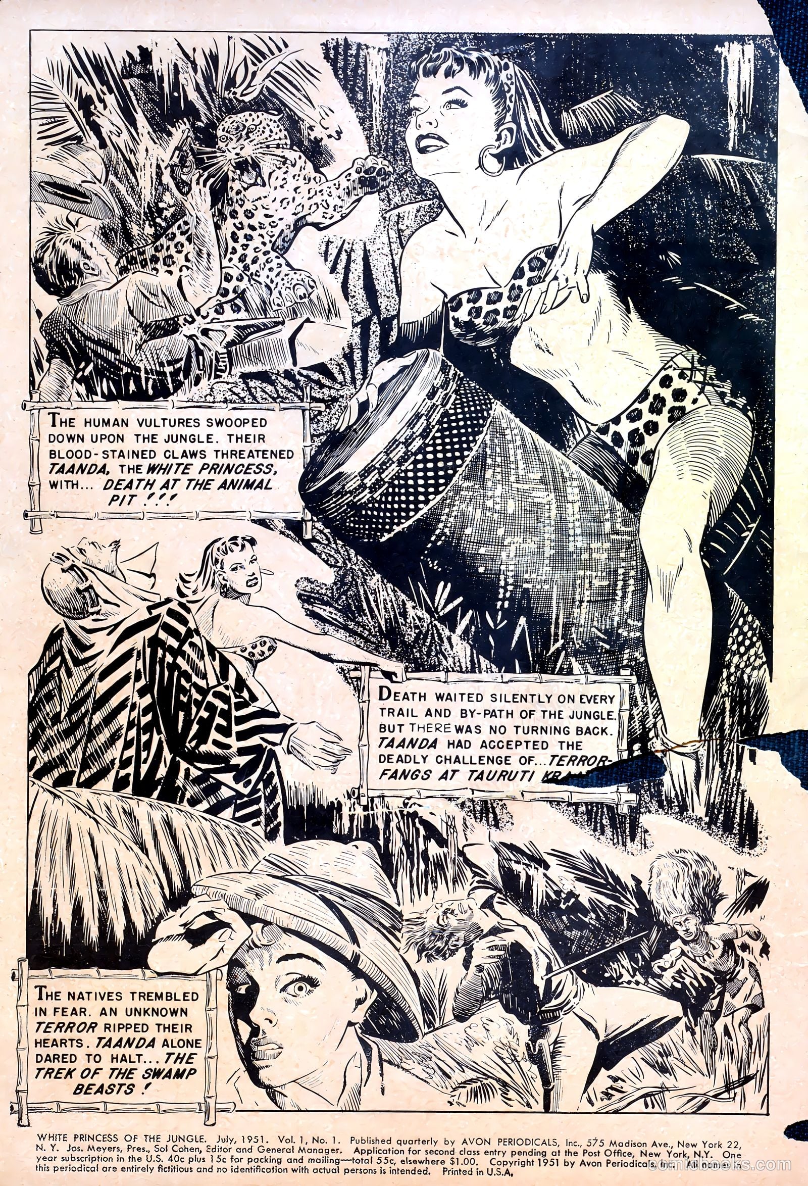 White Princess of the Jungle #1 — page 2 of 36