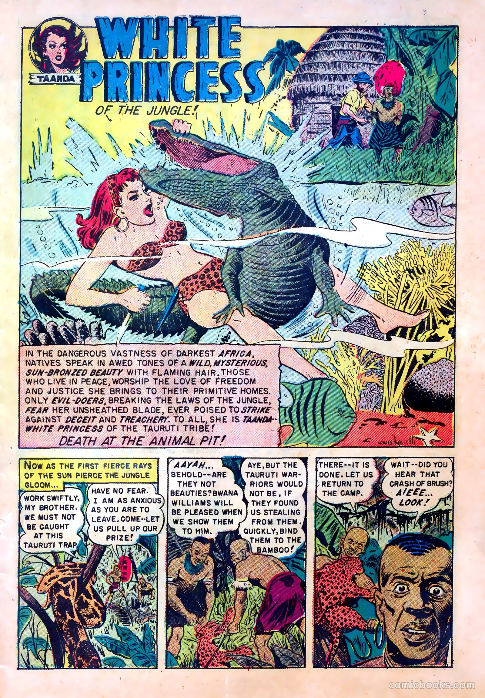 White Princess of the Jungle #1 — page 3 of 36