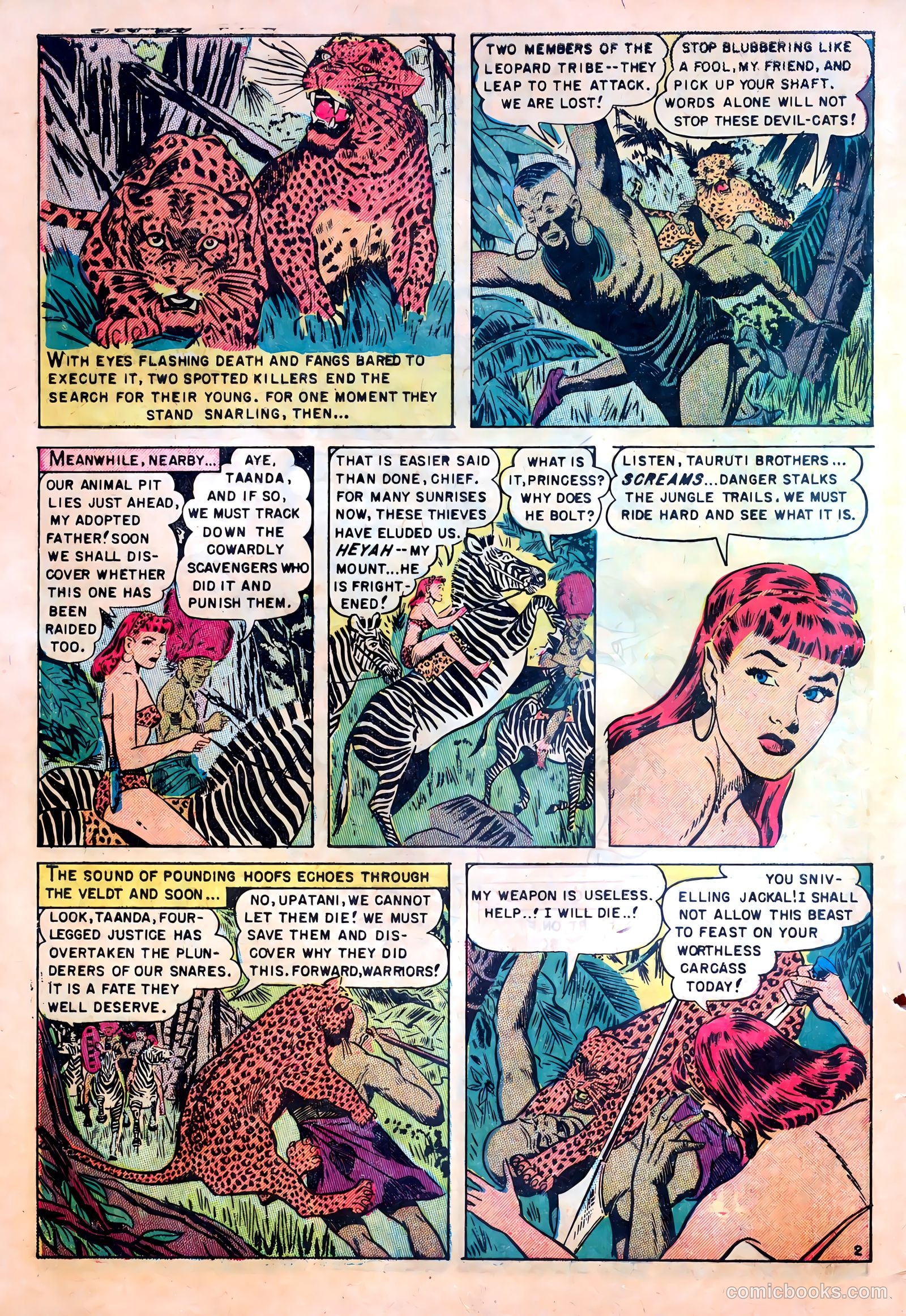 White Princess of the Jungle #1 — page 4 of 36