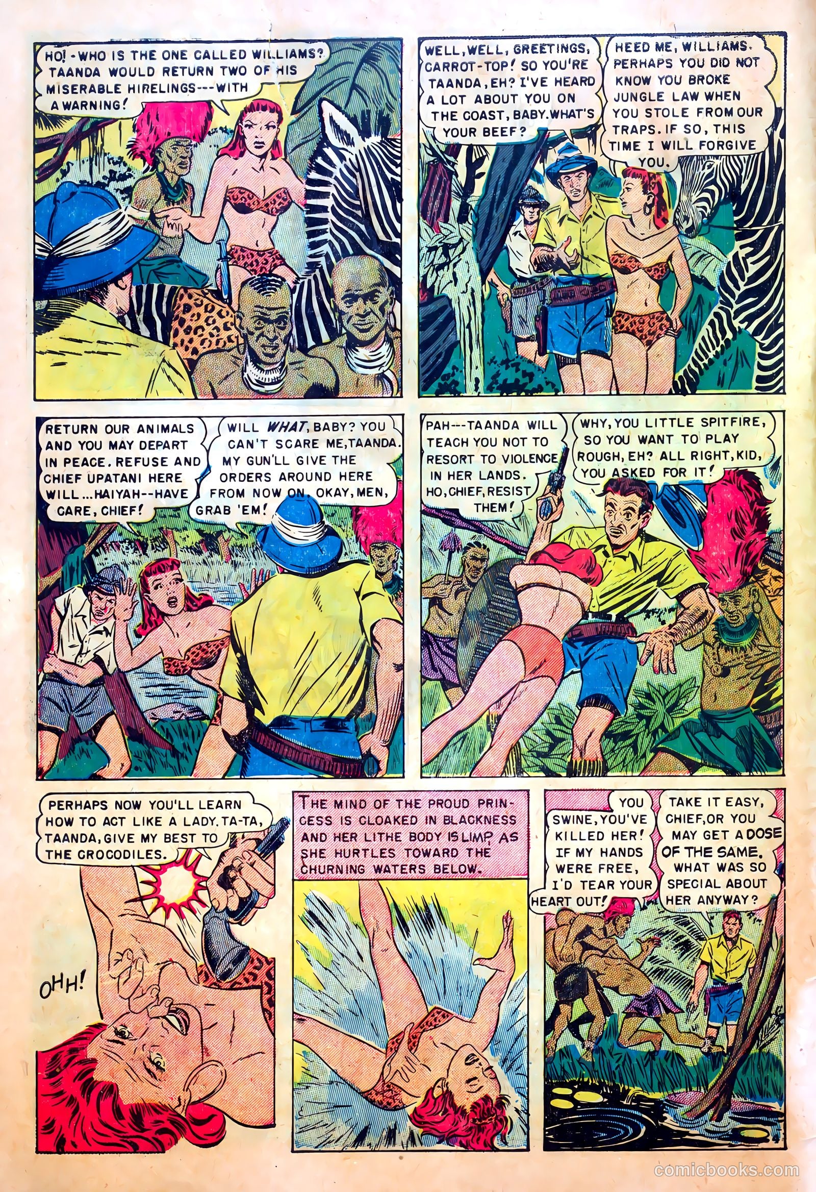 White Princess of the Jungle #1 — page 6 of 36