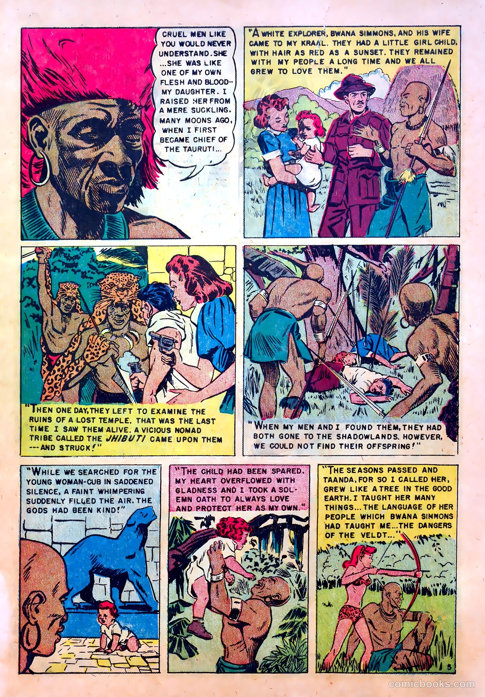 White Princess of the Jungle #1 — page 7 of 36
