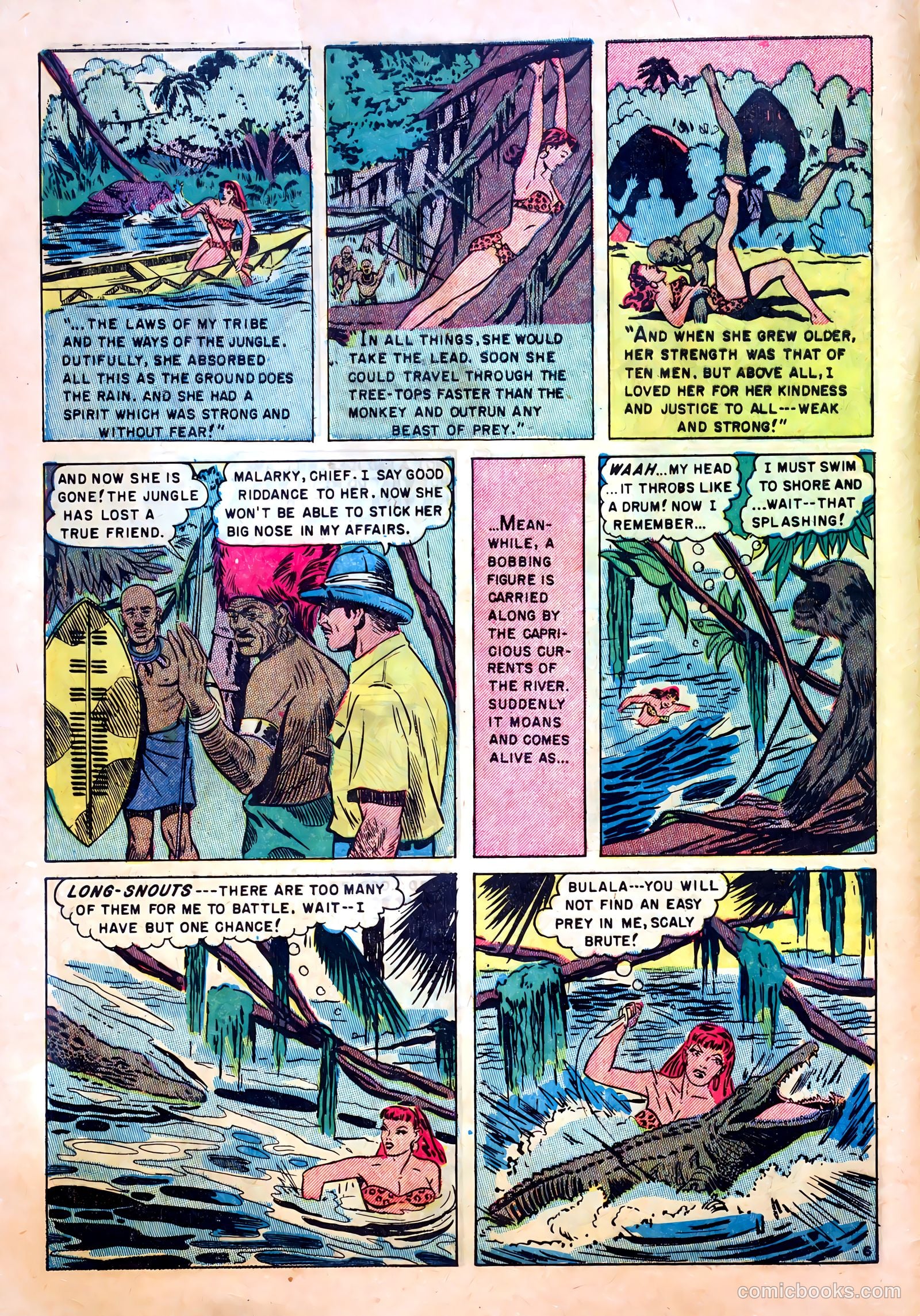 White Princess of the Jungle #1 — page 8 of 36