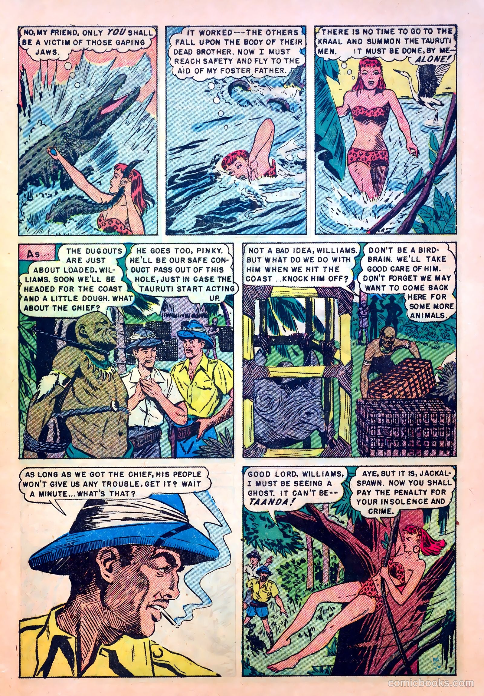 White Princess of the Jungle #1 — page 9 of 36