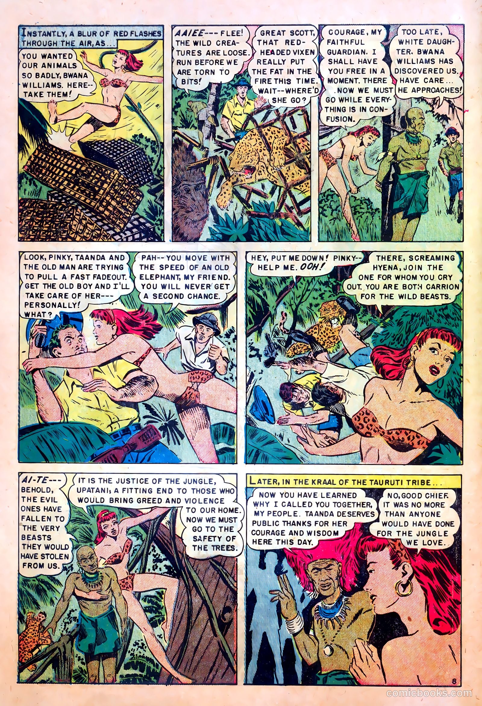 White Princess of the Jungle #1 — page 10 of 36