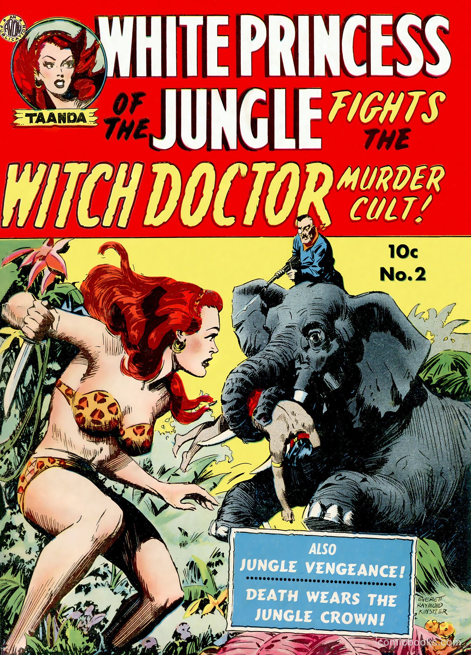 White Princess of the Jungle #2 — page 1 of 36