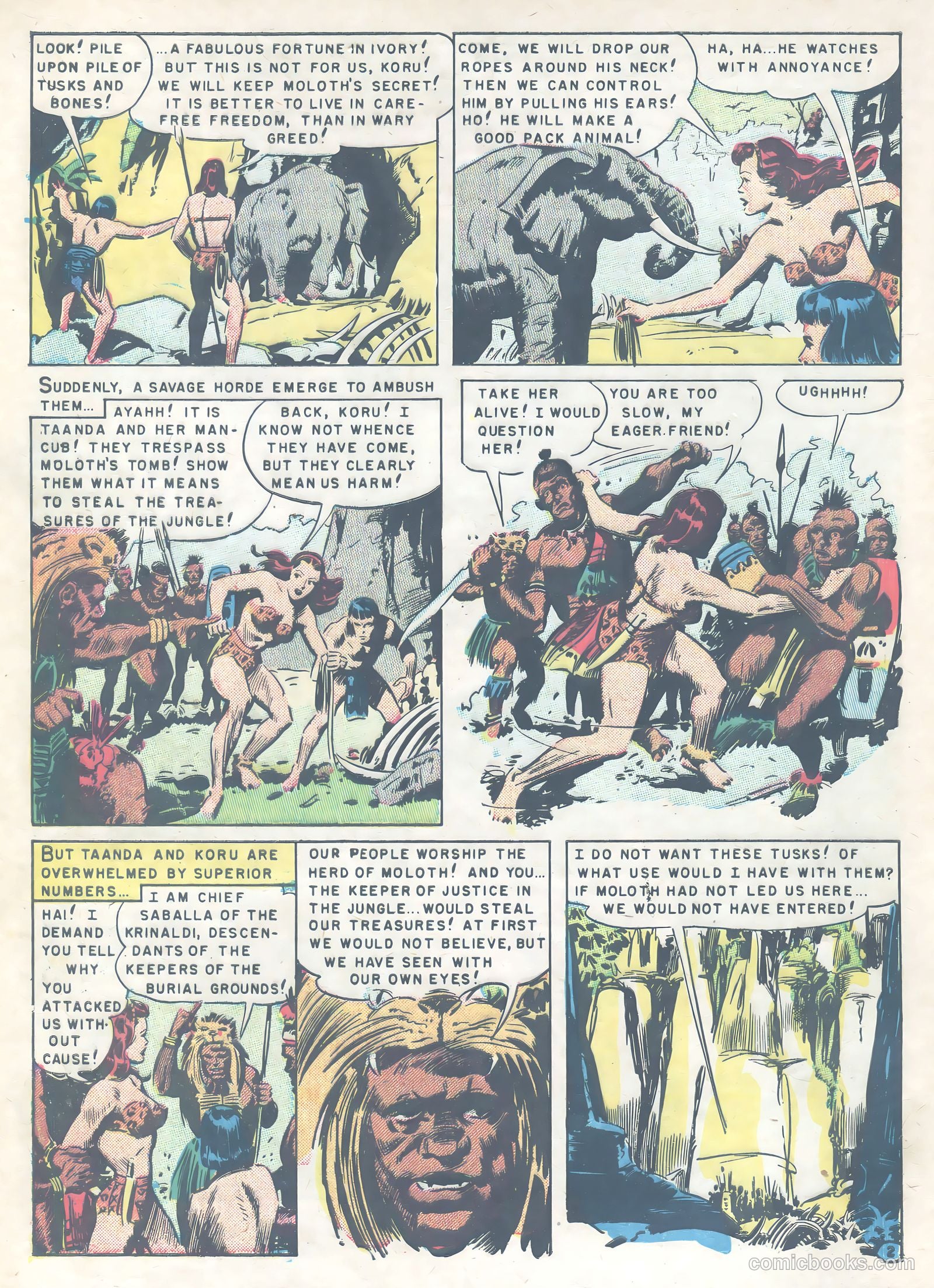White Princess of the Jungle #2 — page 4 of 36