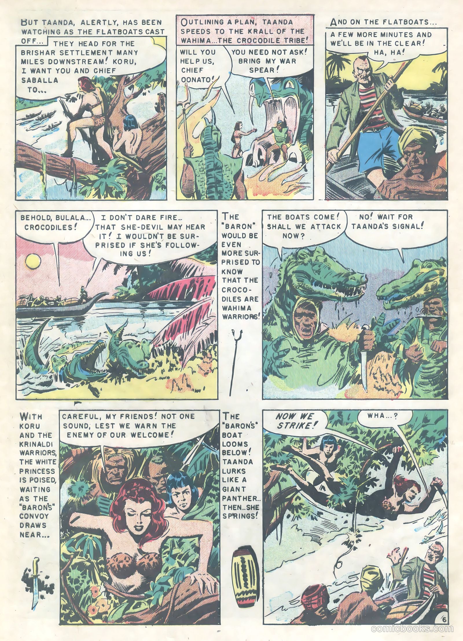 White Princess of the Jungle #2 — page 8 of 36