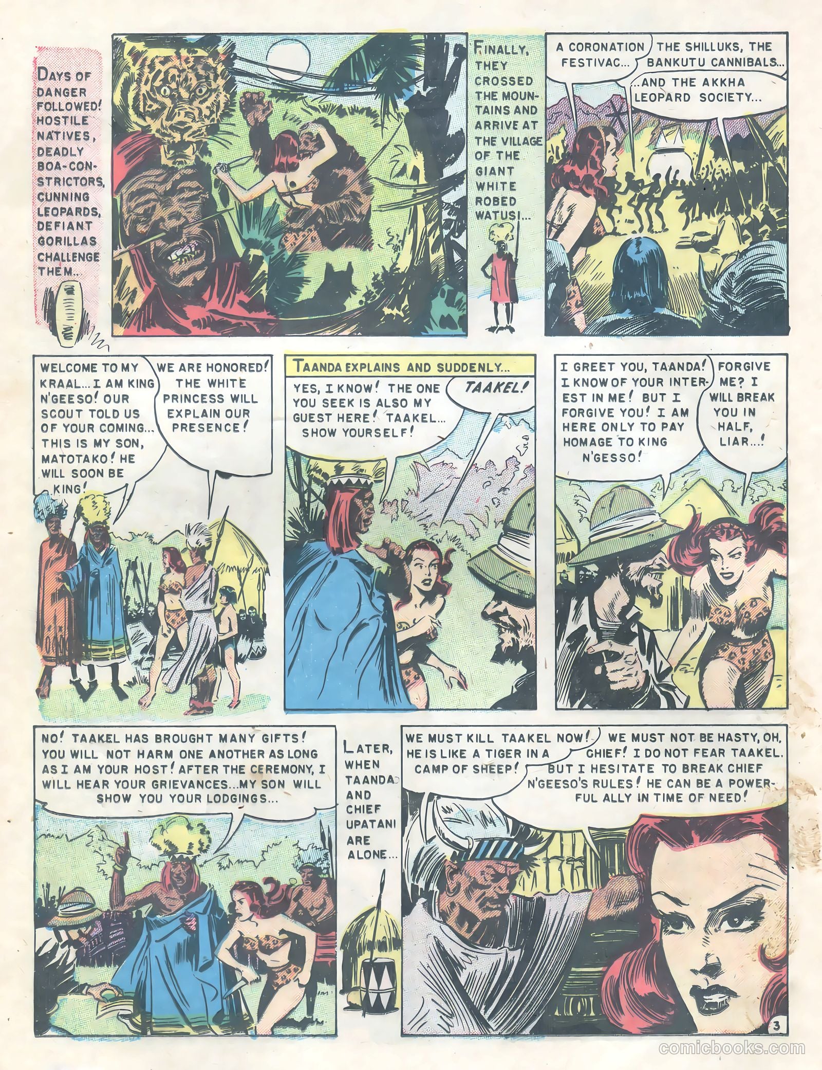 White Princess of the Jungle #2 — page 12 of 36
