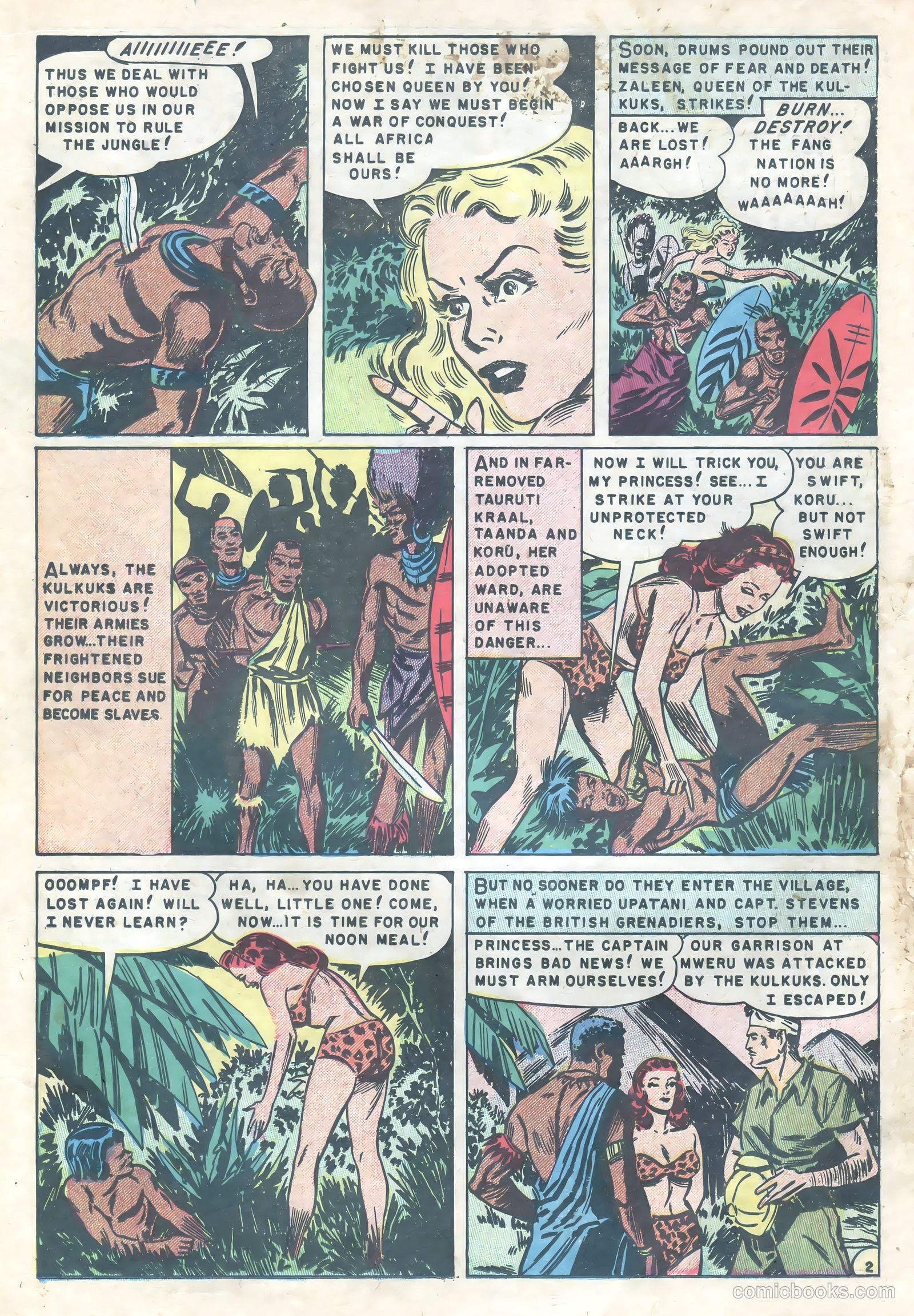 White Princess of the Jungle #2 — page 18 of 36