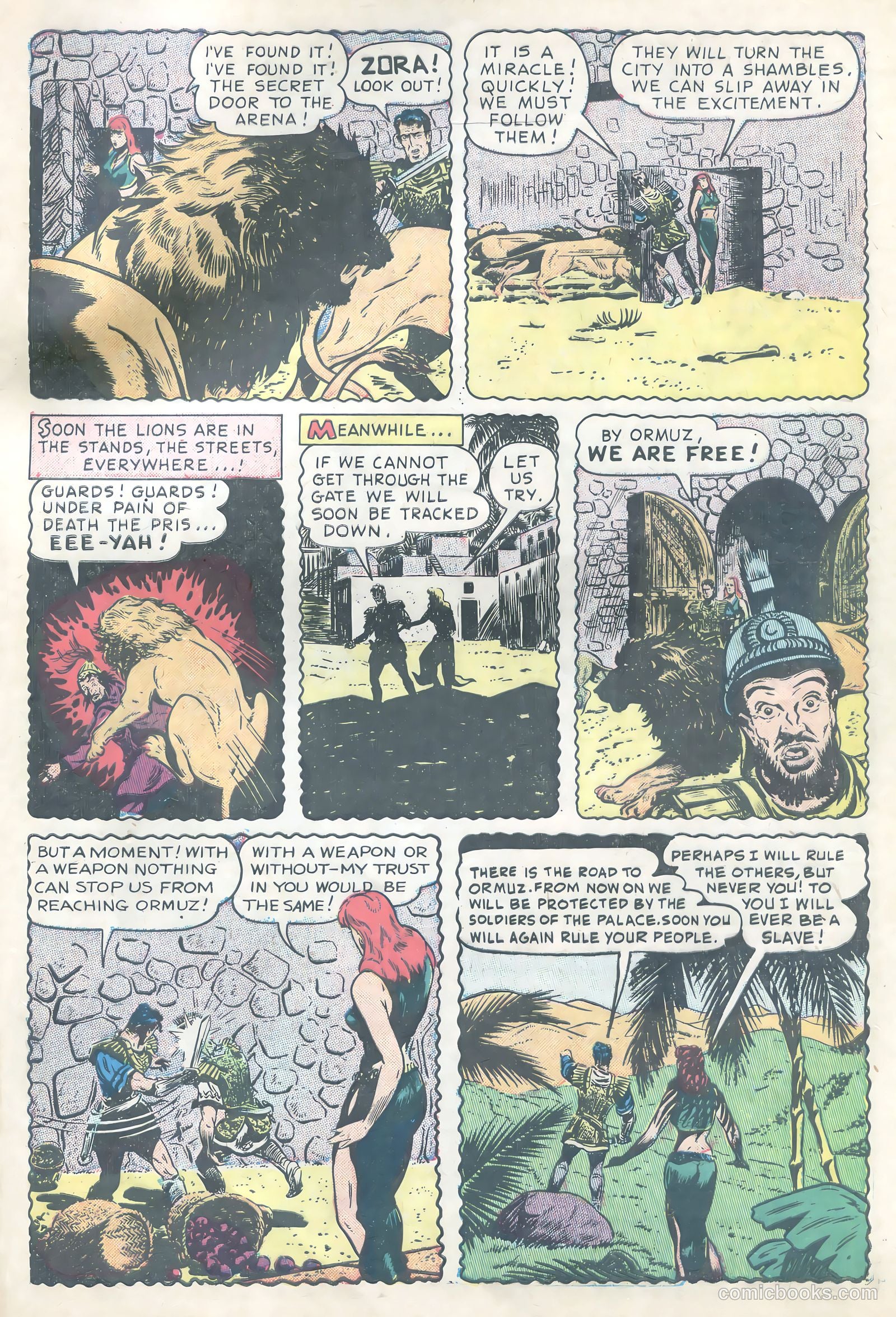White Princess of the Jungle #2 — page 33 of 36